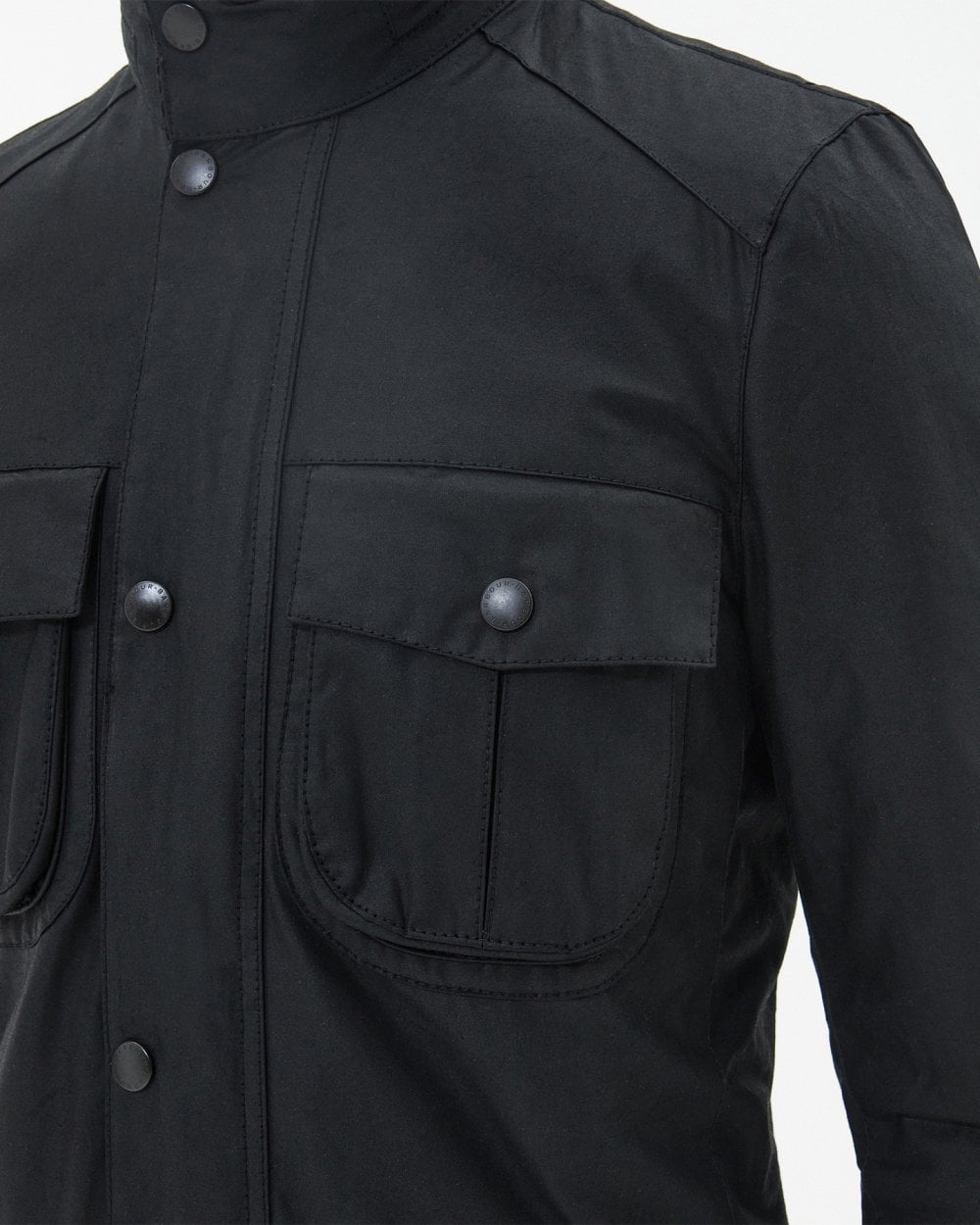 Barbour Corbridge Mens Wax Jacket - Black/Classic