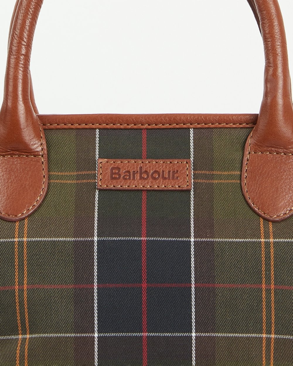 Barbour Katrine Womens Tartan Leather Tote