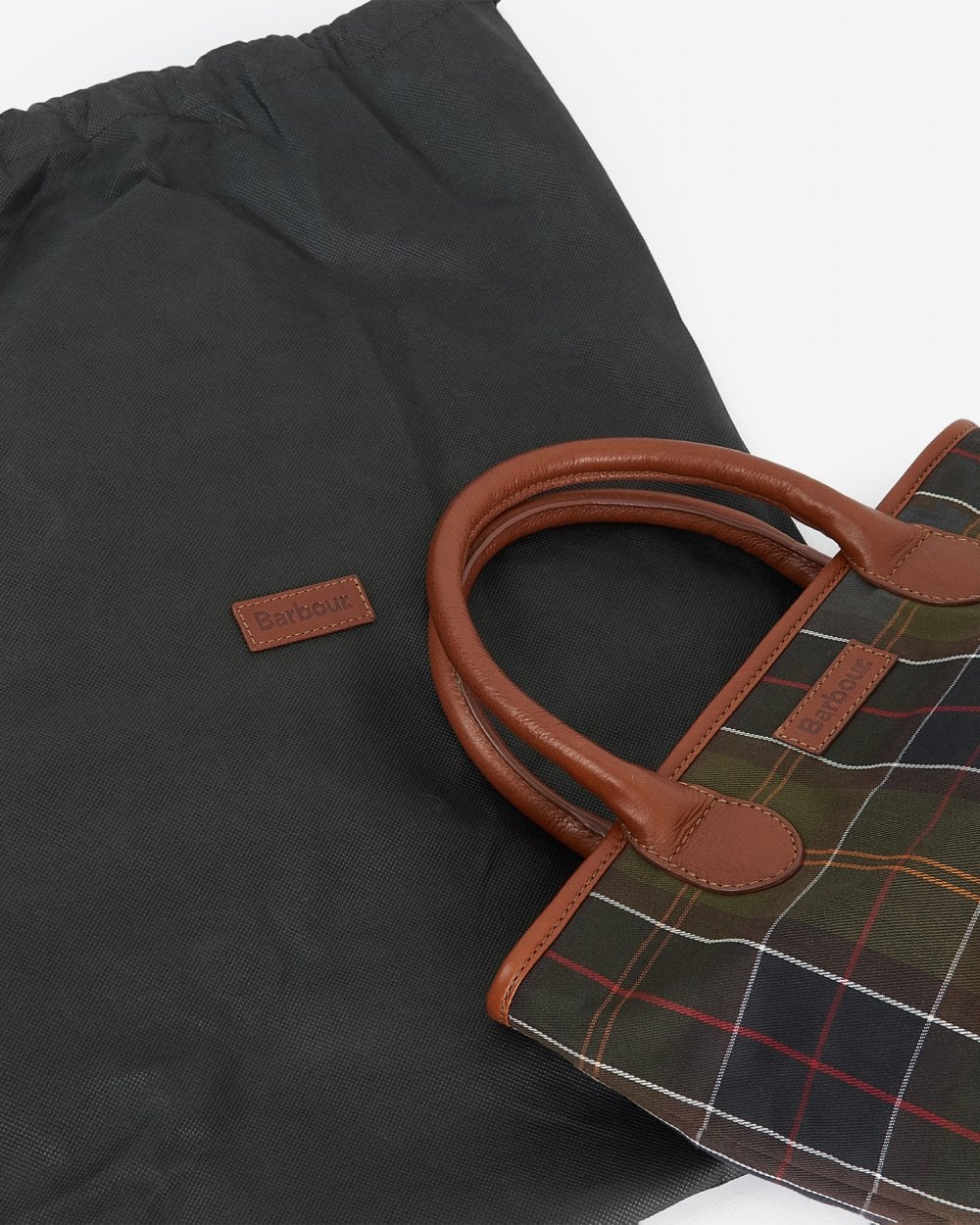 Barbour Katrine Womens Tartan Leather Tote