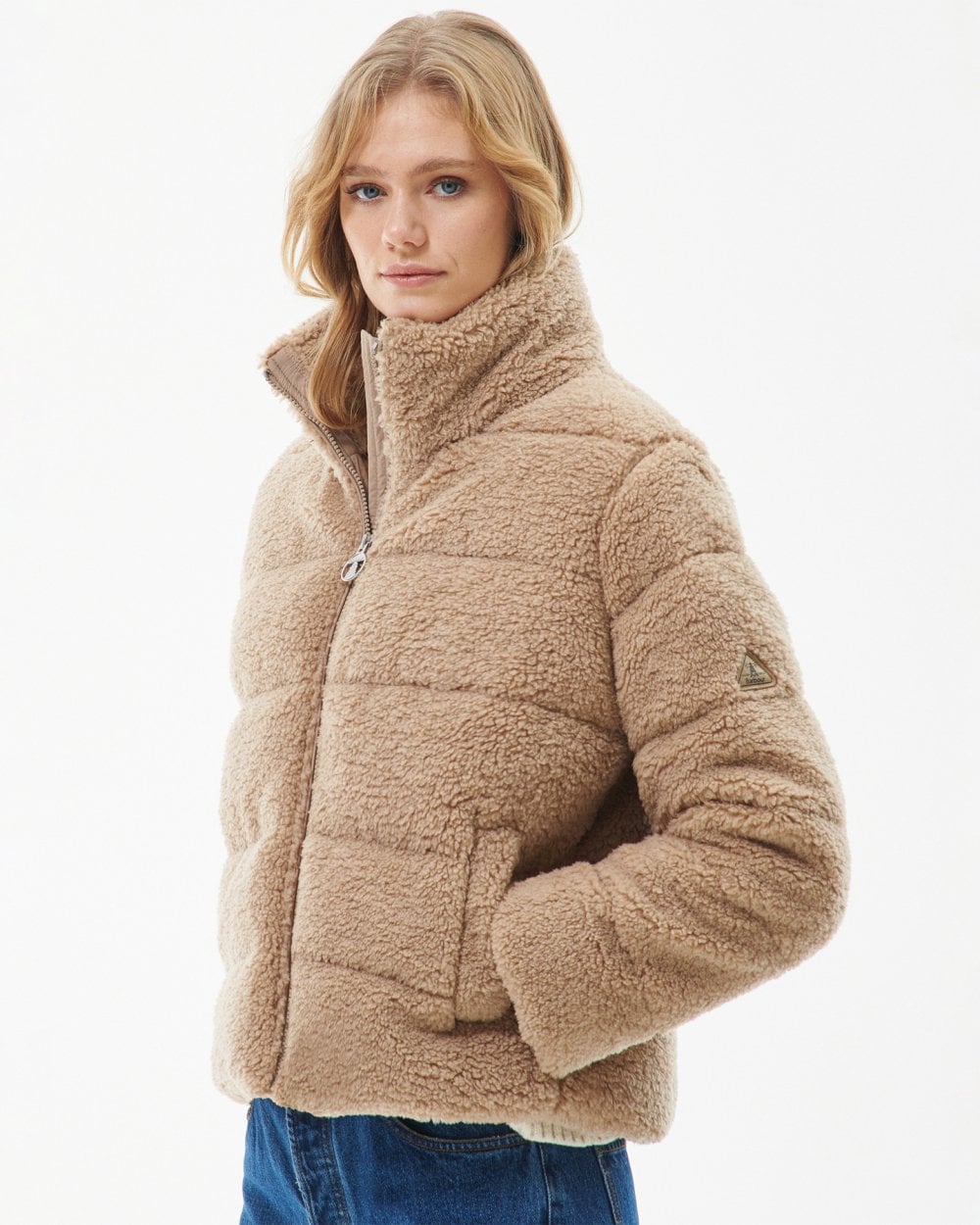 Barbour Lichen Womens Teddy Quilt Jacket