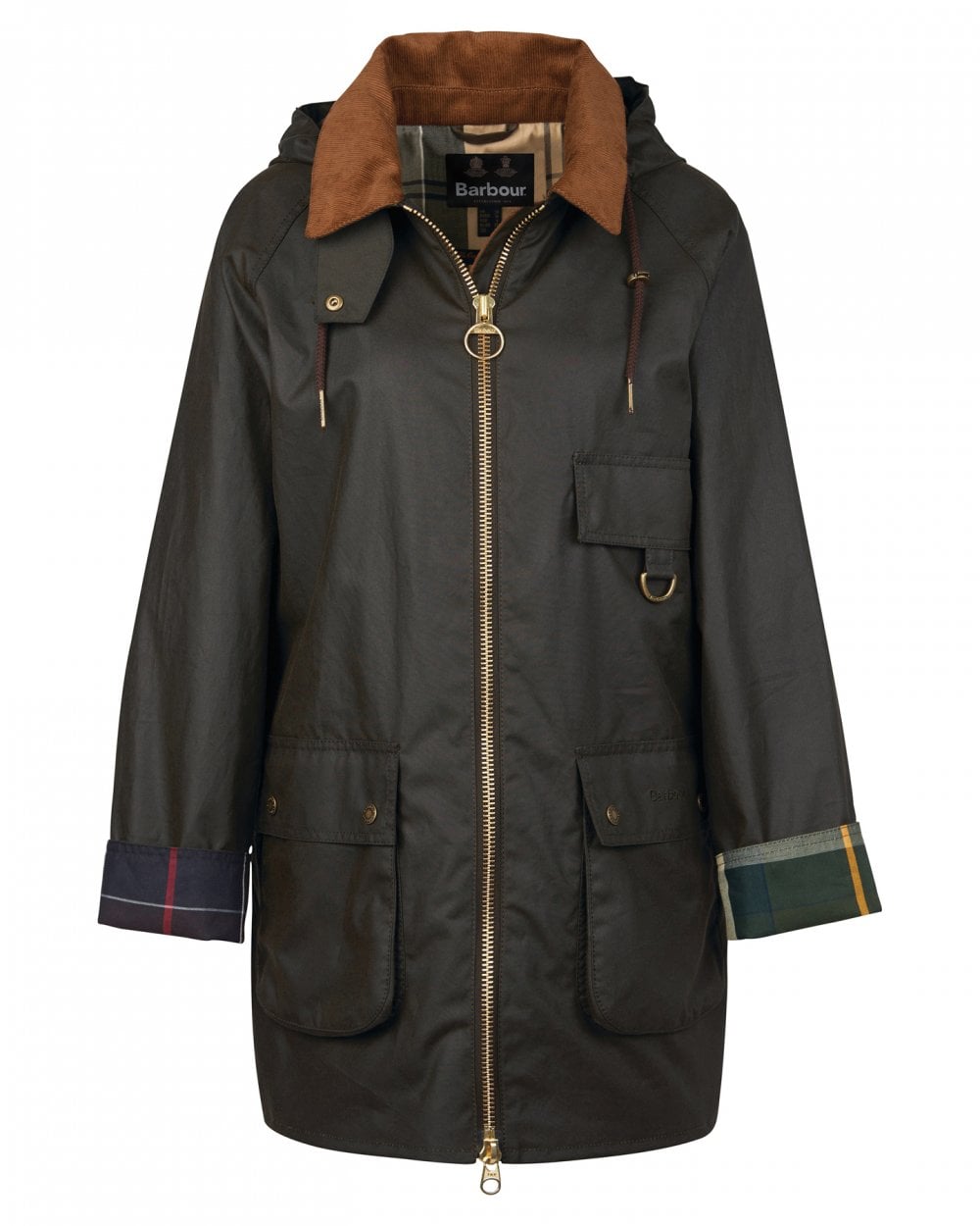 Barbour Highclere Womens Wax Jacket - Olive