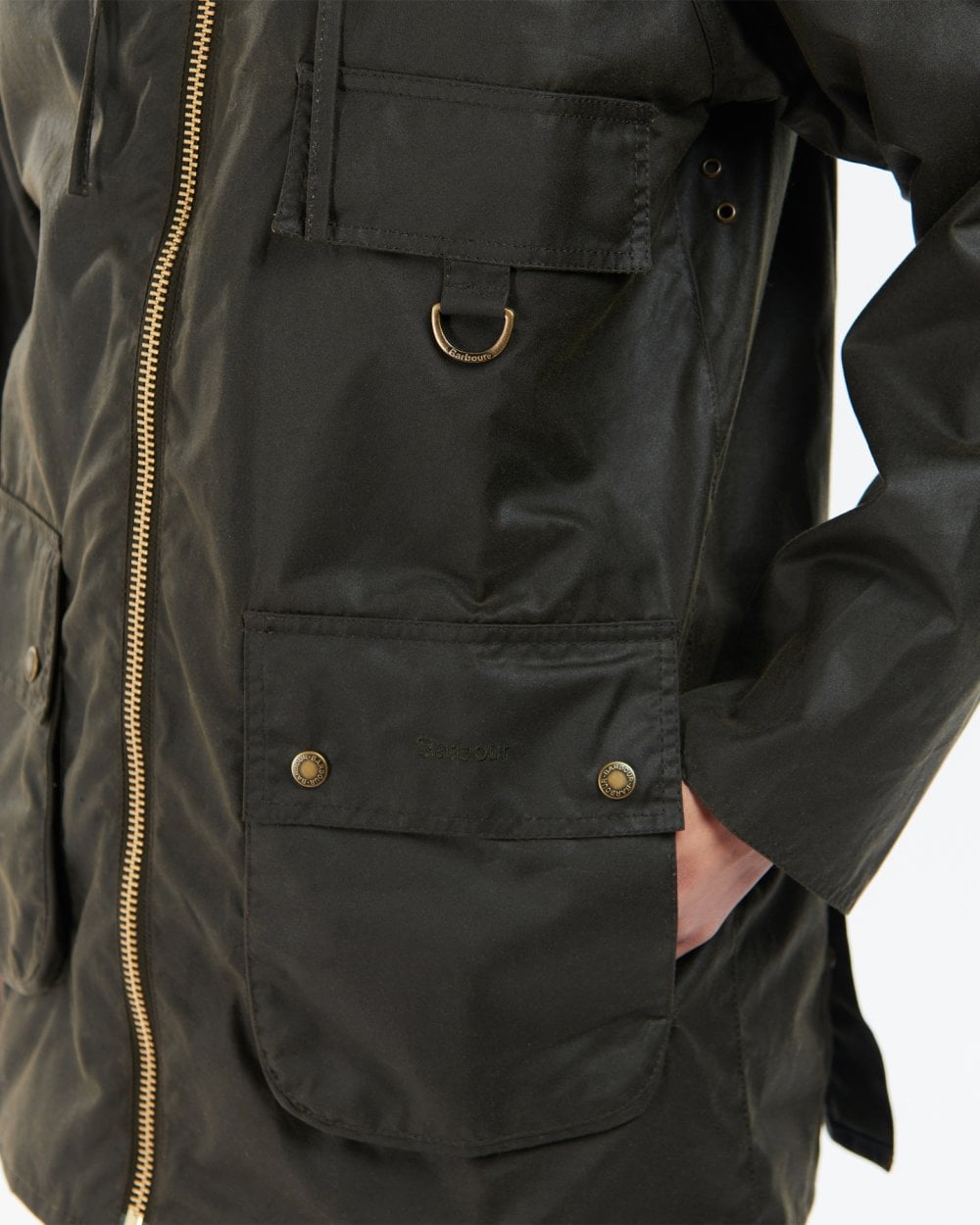Barbour Highclere Womens Wax Jacket - Olive