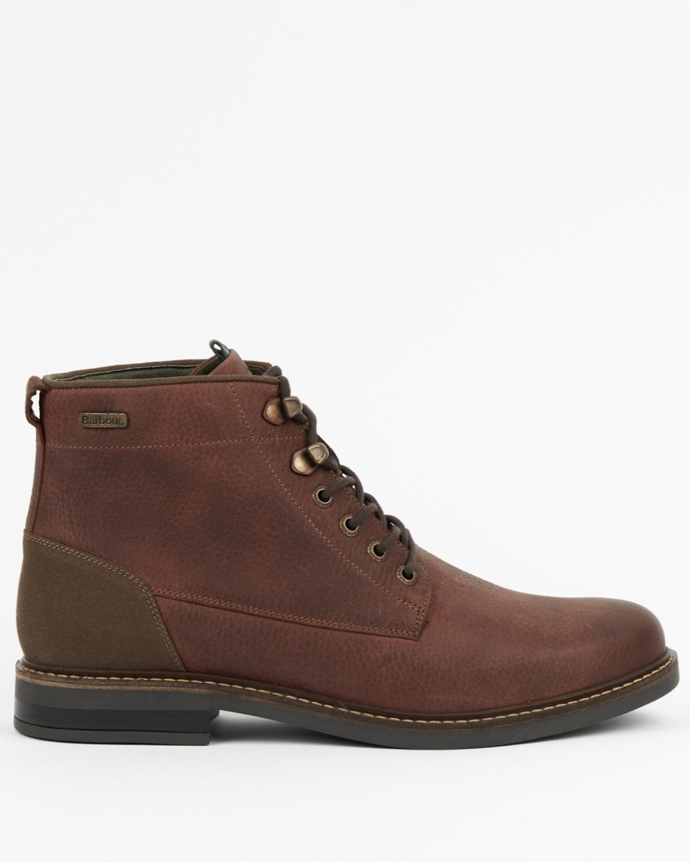 Barbour Deckham Mens Derby Boots - Cedar