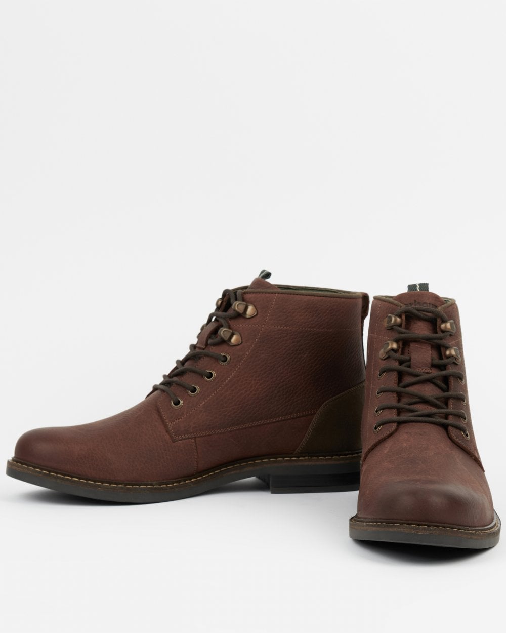 Barbour Deckham Mens Derby Boots - Cedar