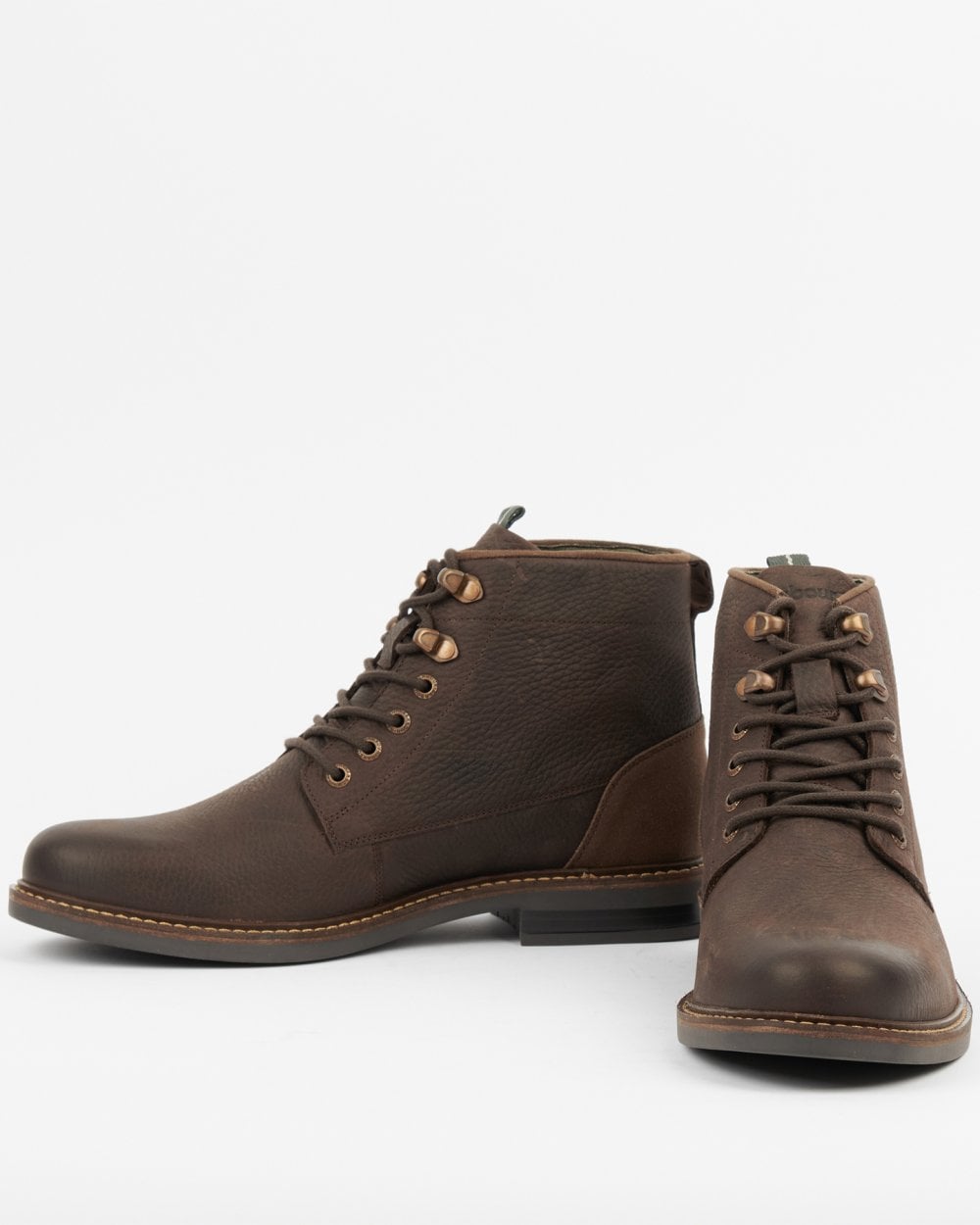 Barbour Deckham Mens Derby Boots - Mocha