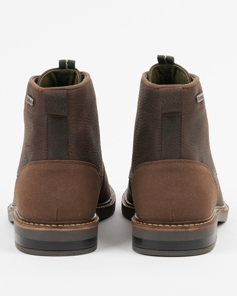 Barbour Deckham Mens Derby Boots - Mocha