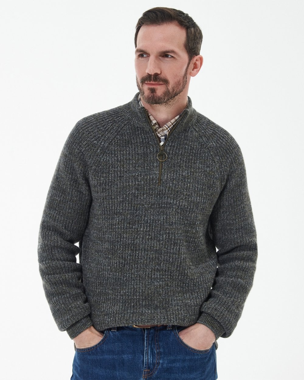 Barbour Horseford Mens Half-Zip Jumper
