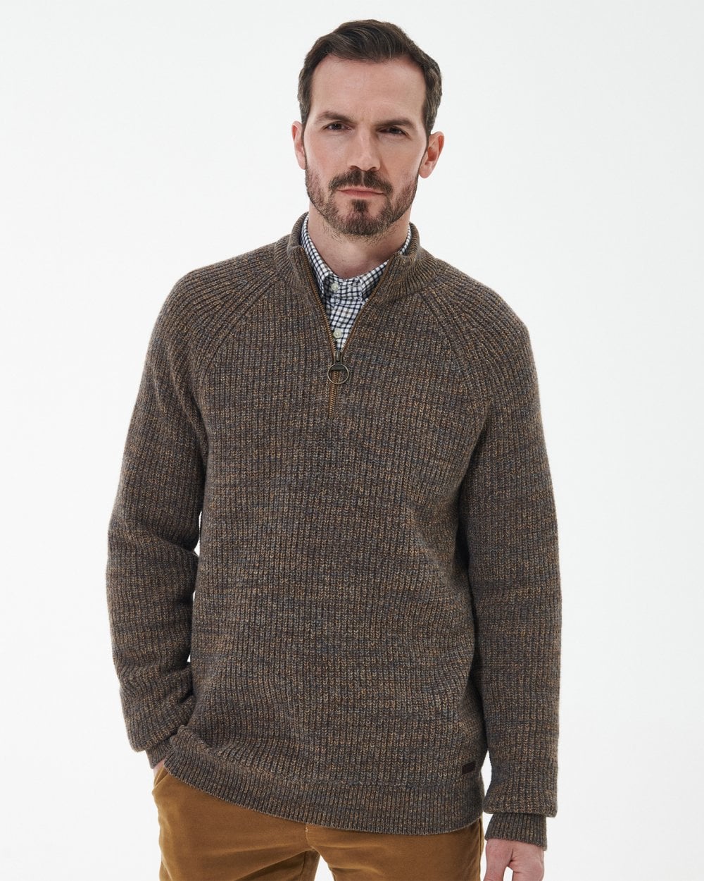 Barbour Horseford Mens Half-Zip Jumper