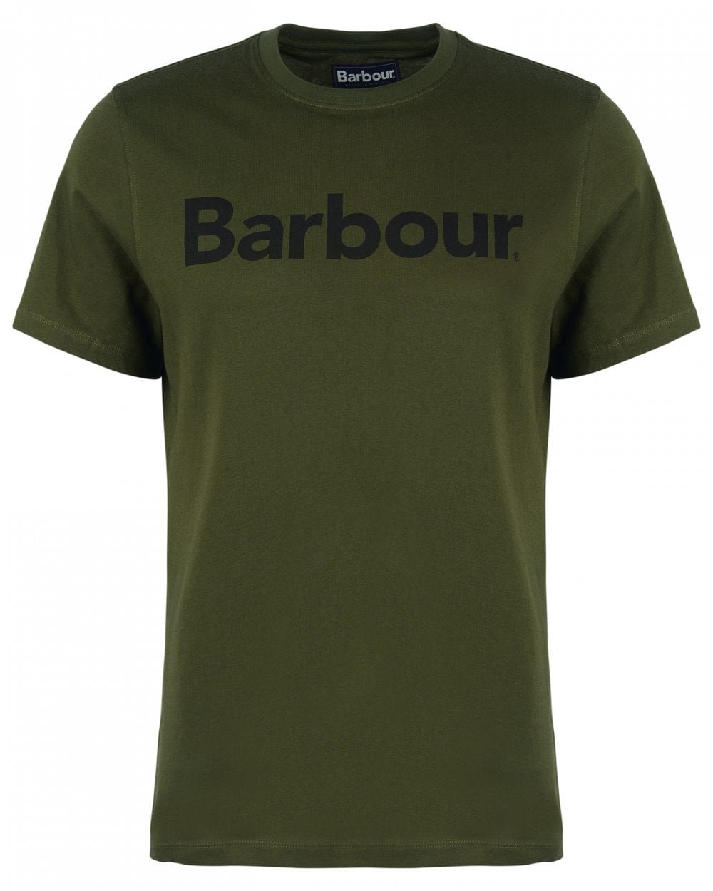 Barbour Logo Mens T-Shirt - Olive