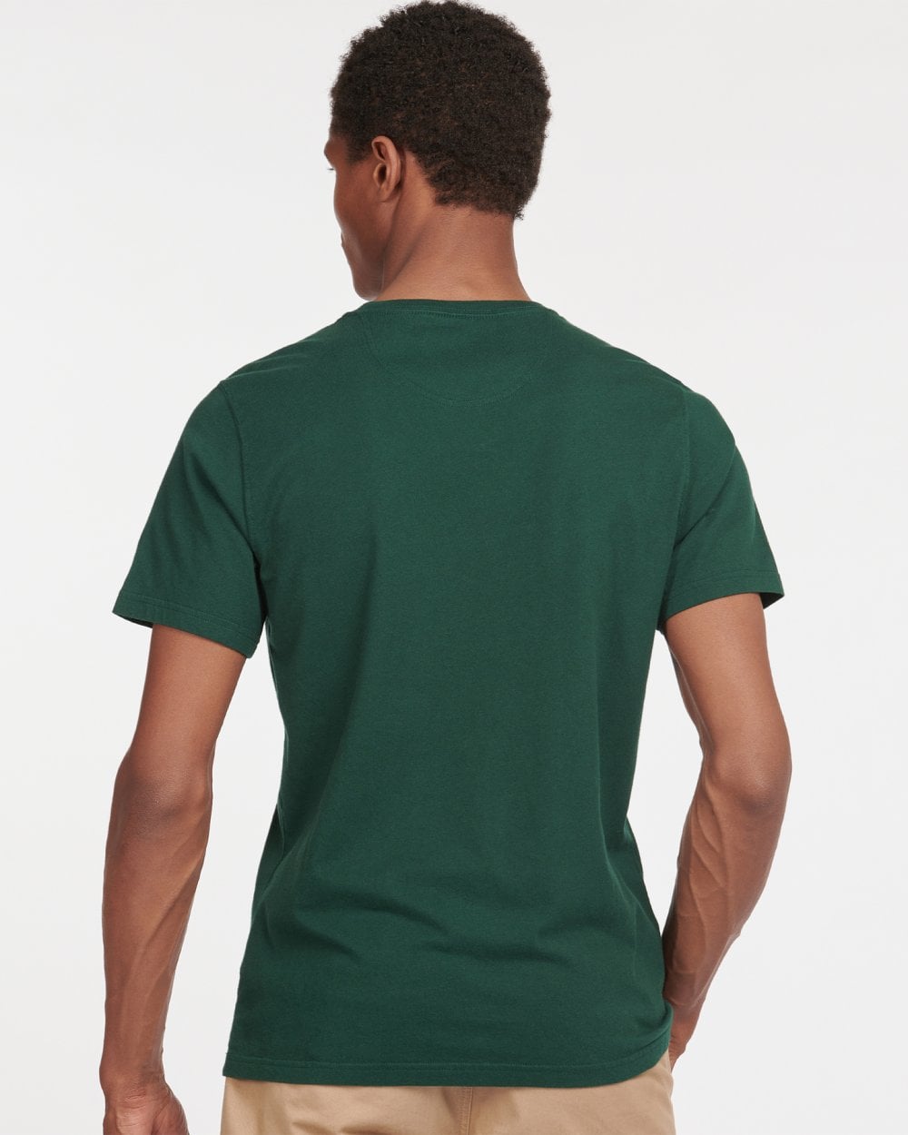 Barbour Sports Mens T-Shirt - Seaweed