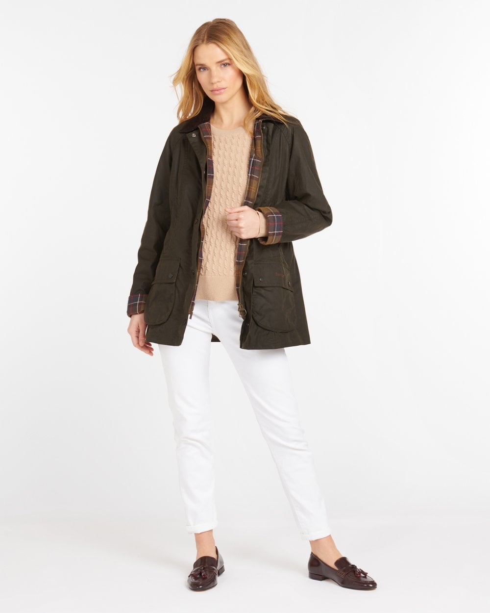 Barbour Classic Beadnell Ladies Wax Jacket