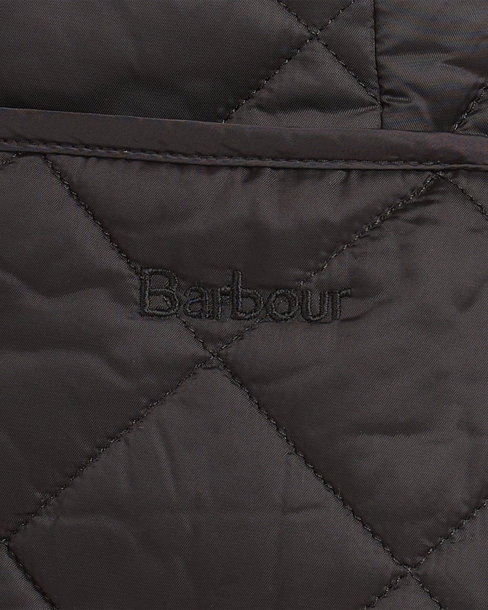 Barbour Deveron Quilted Womens Jacket - Black/Olive