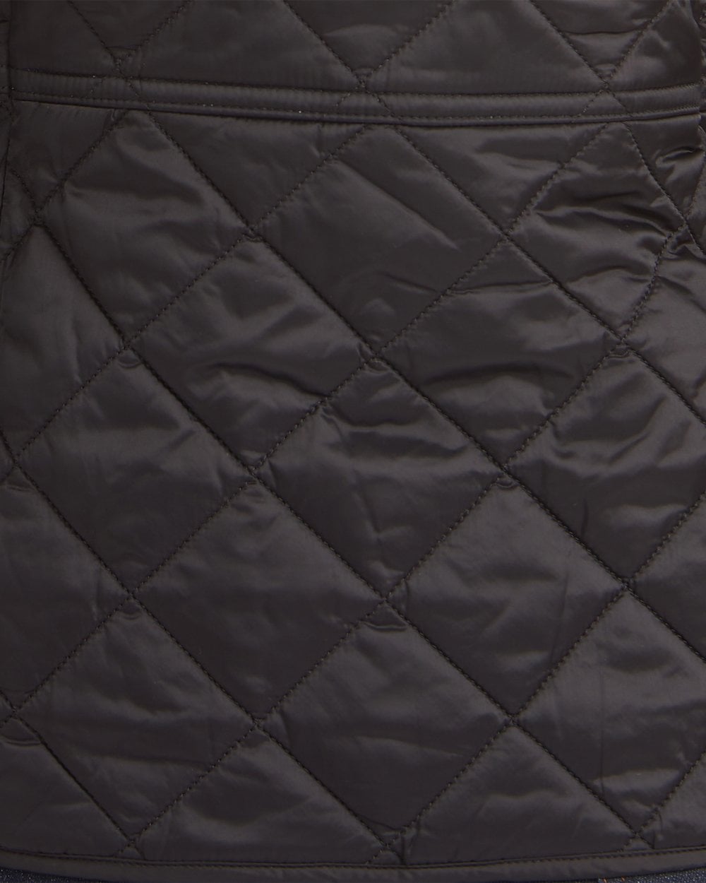 Barbour Deveron Quilted Womens Jacket - Black/Olive