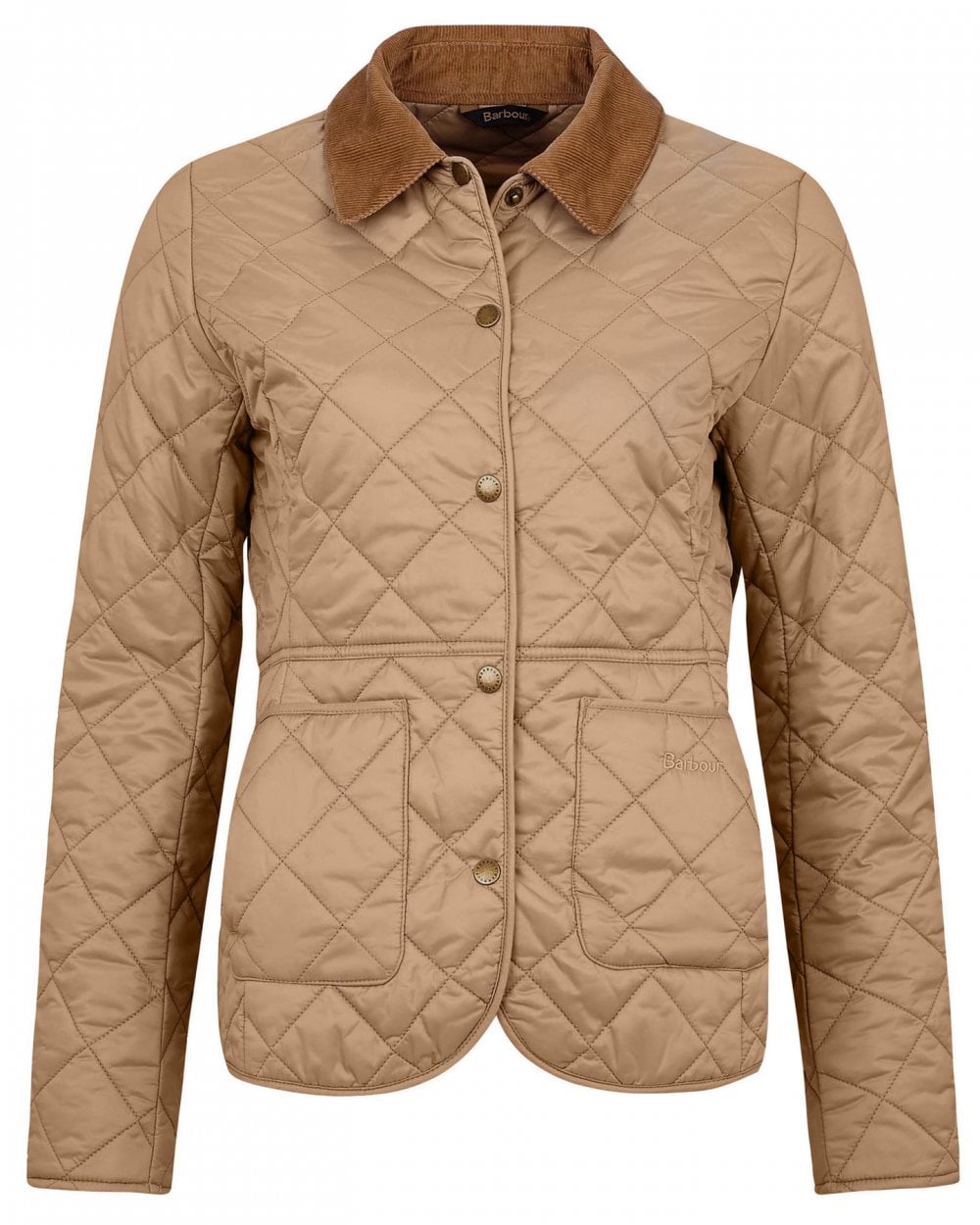 Barbour Deveron Quilted Womens Jacket - Light Trench/Light Trench