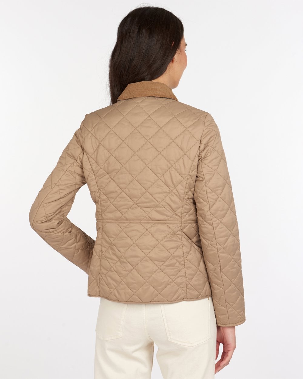 Barbour Deveron Quilted Womens Jacket - Light Trench/Light Trench