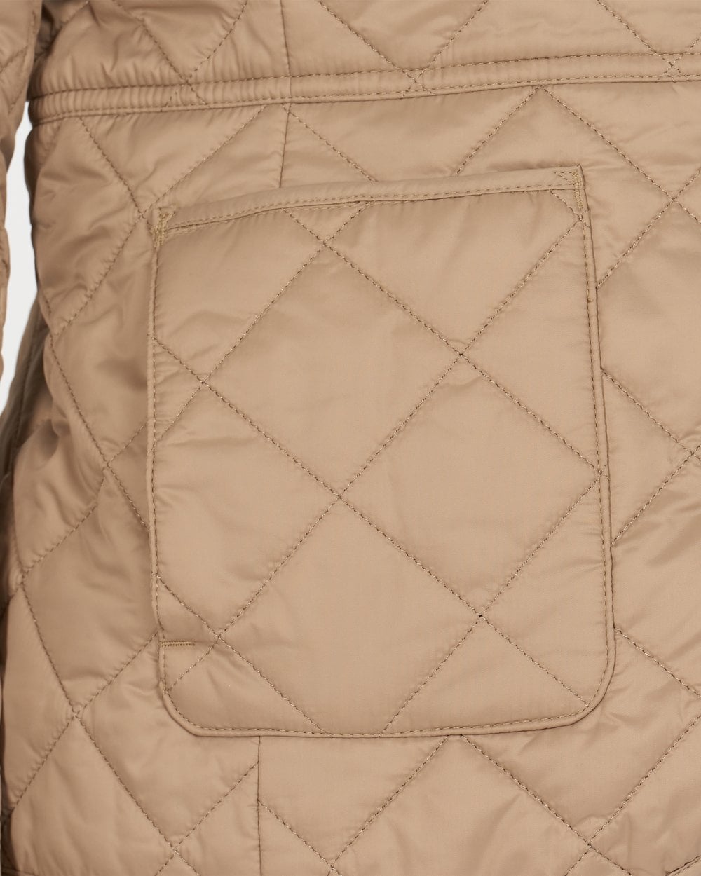 Barbour Deveron Quilted Womens Jacket - Light Trench/Light Trench