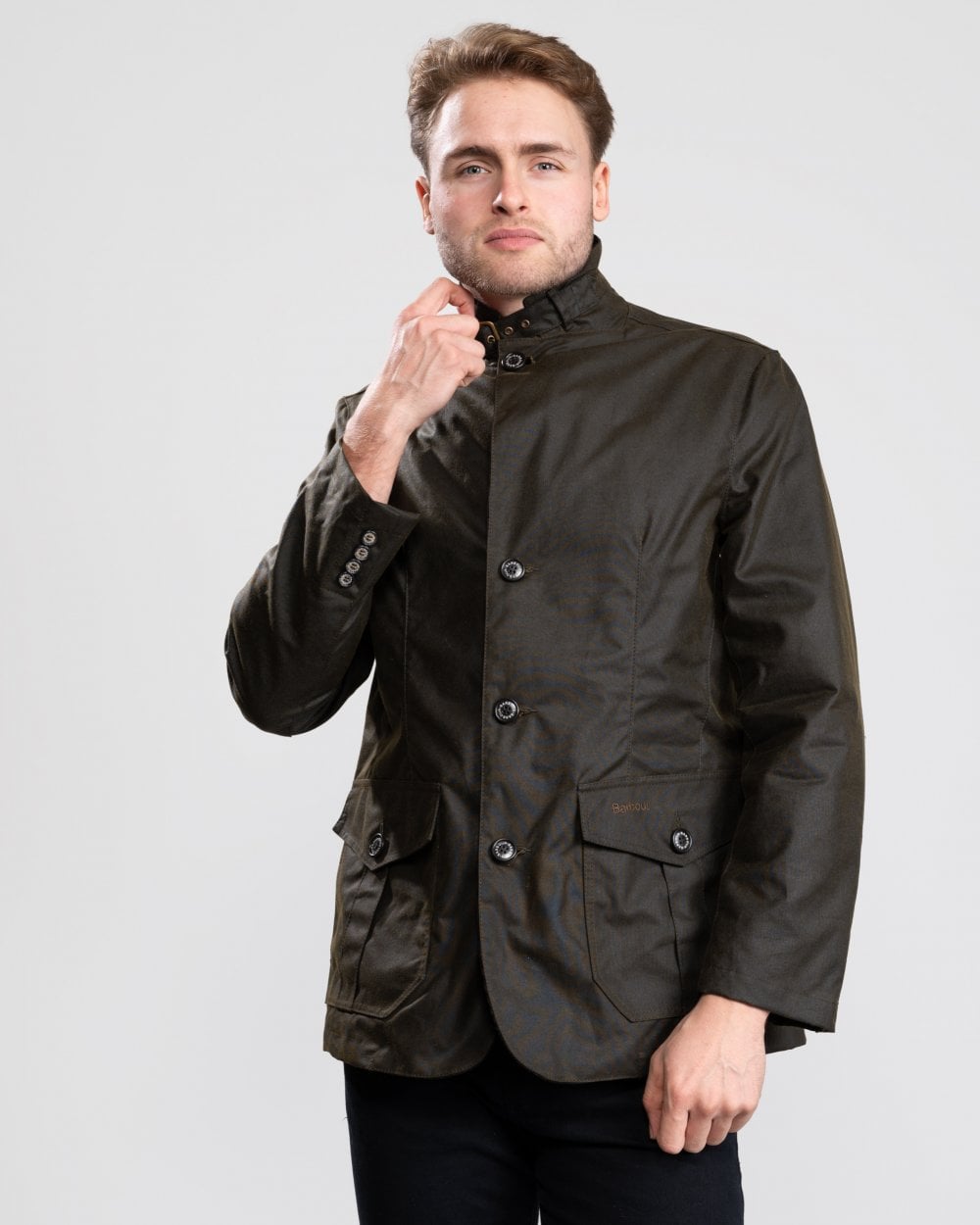 Barbour Barbour Lutz Mens Wax Jacket