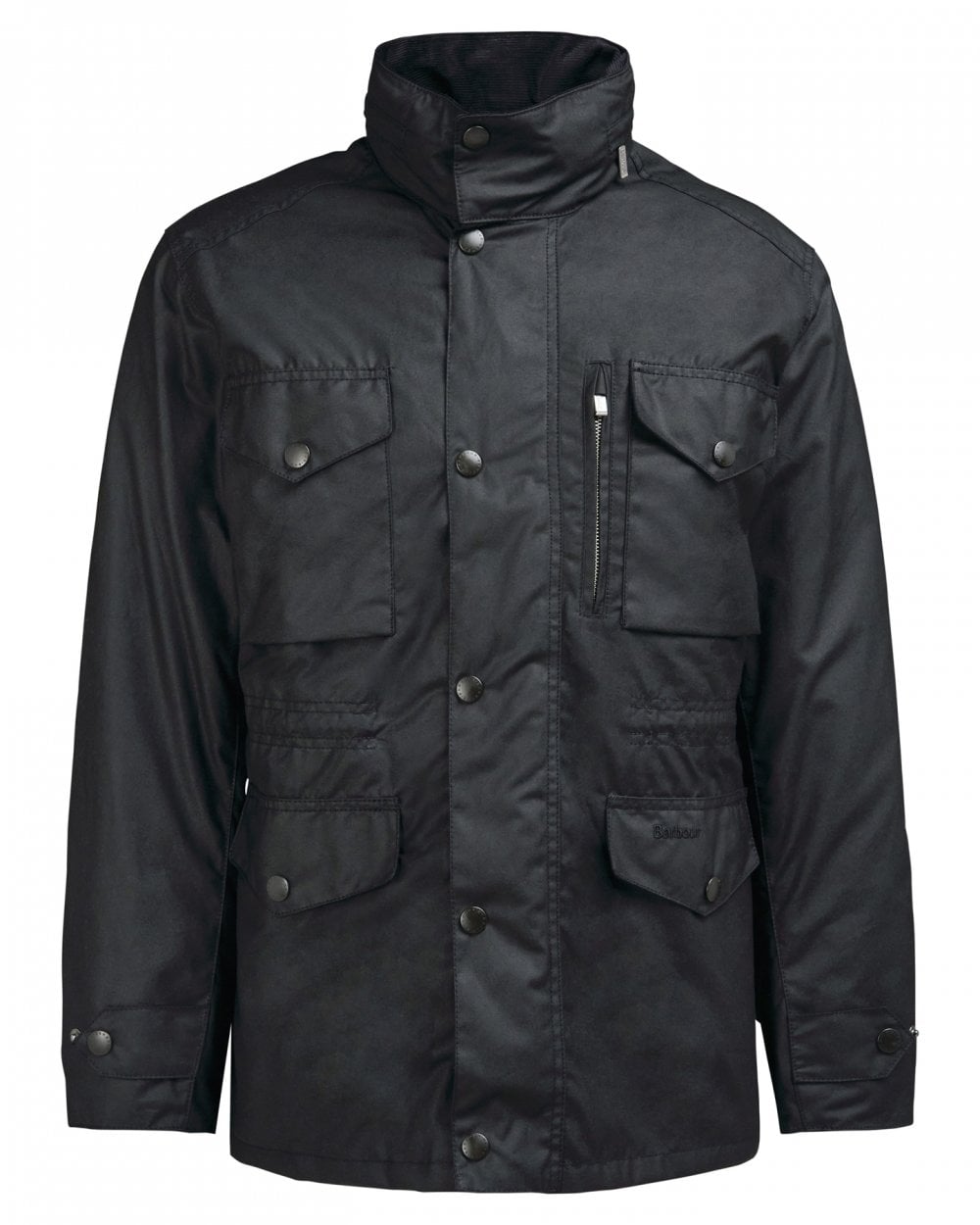 Barbour Sapper Mens Wax Jacket - Black/Classic