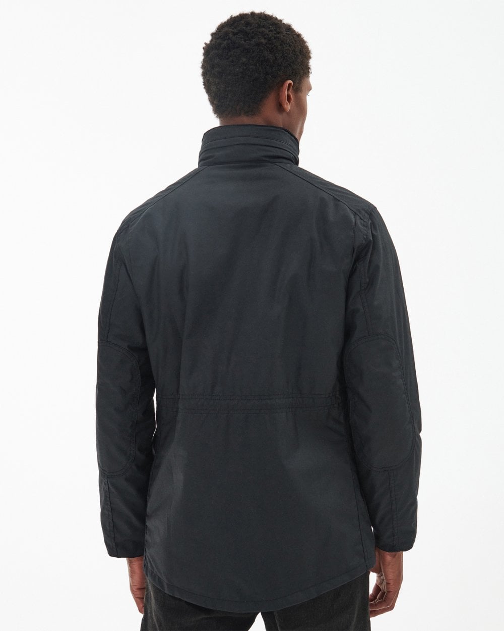 Barbour Sapper Mens Wax Jacket - Black/Classic