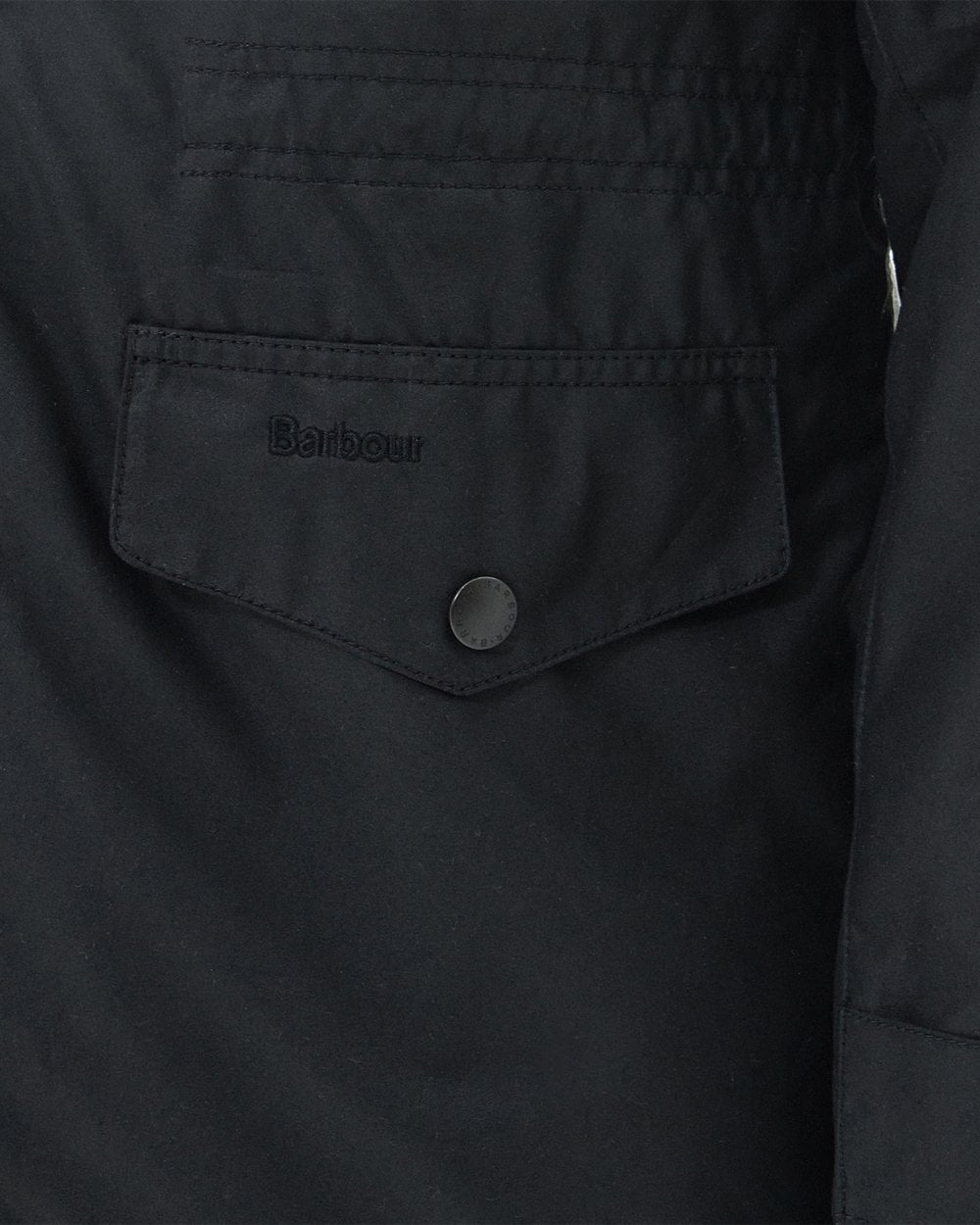 Barbour Sapper Mens Wax Jacket - Black/Classic