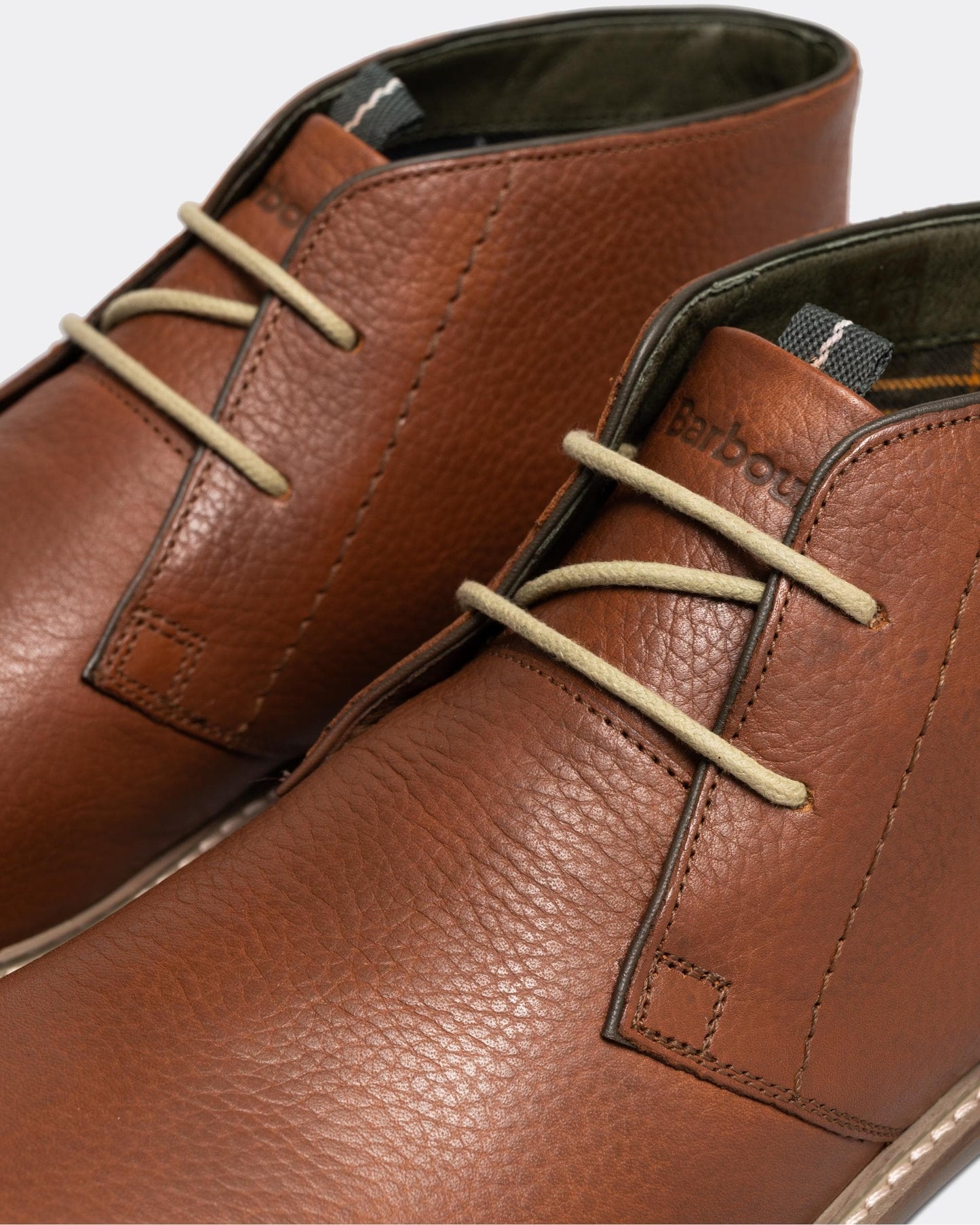 Barbour Readhead Mens Chukka Boot - Cognac