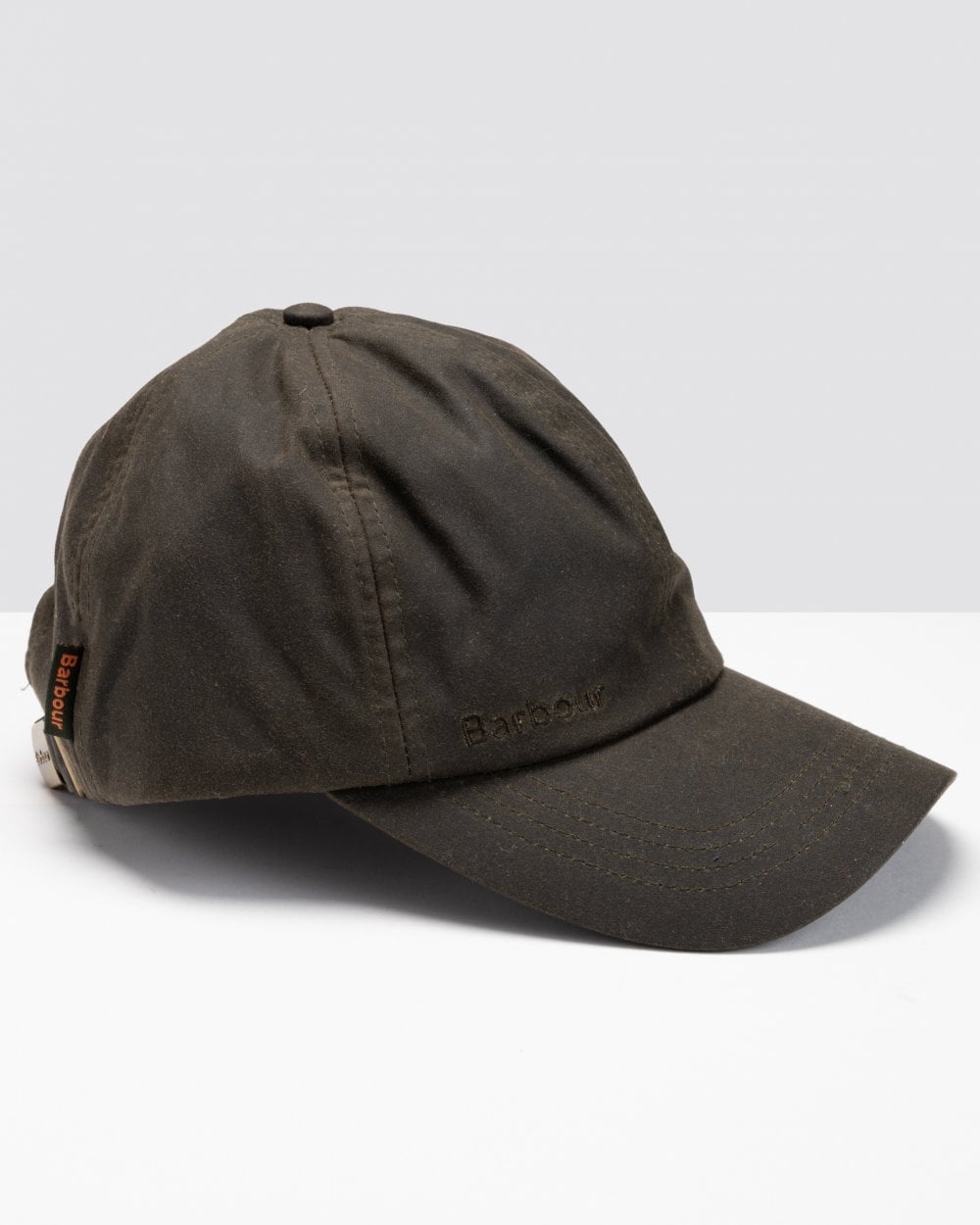 Barbour Mens Wax Sports Cap - Olive