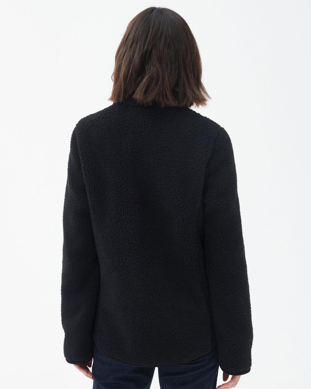 Barbour Lavenham Fleece Womens Jacket - Black