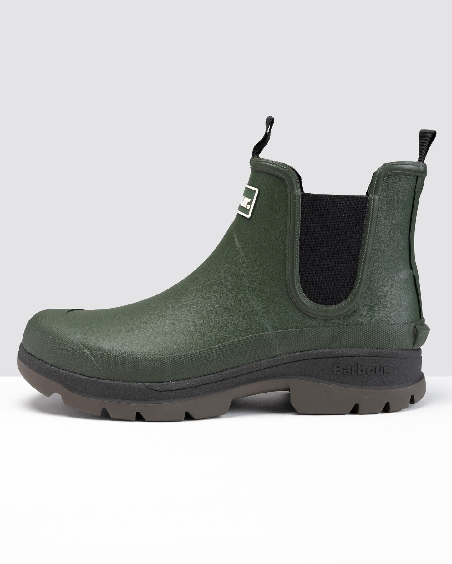 Barbour Nimbus Chelsea Style Mens Wellingtons - Olive