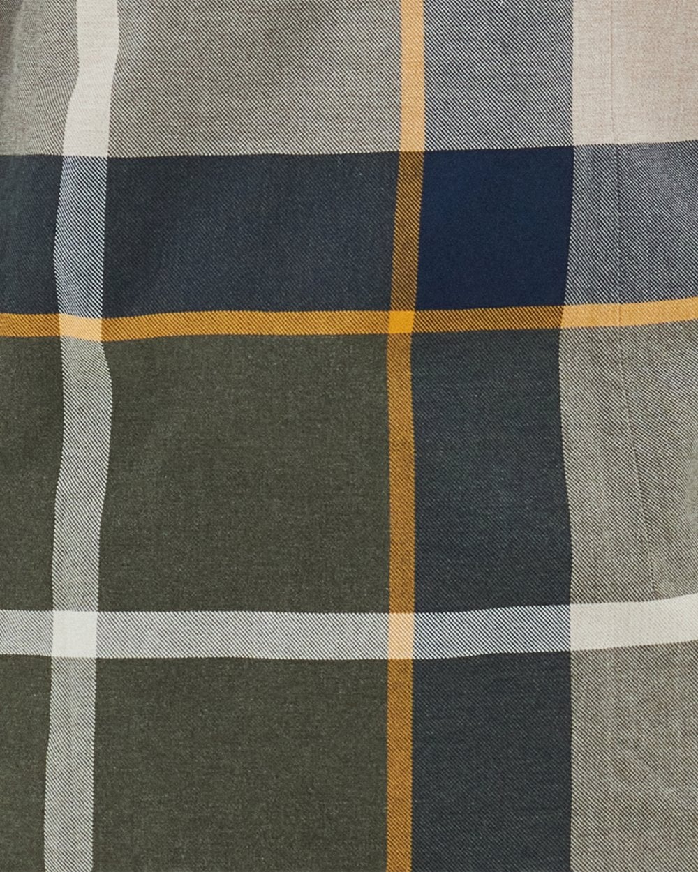 Barbour Dunoon Tailored Mens Shirt - Forest Mist