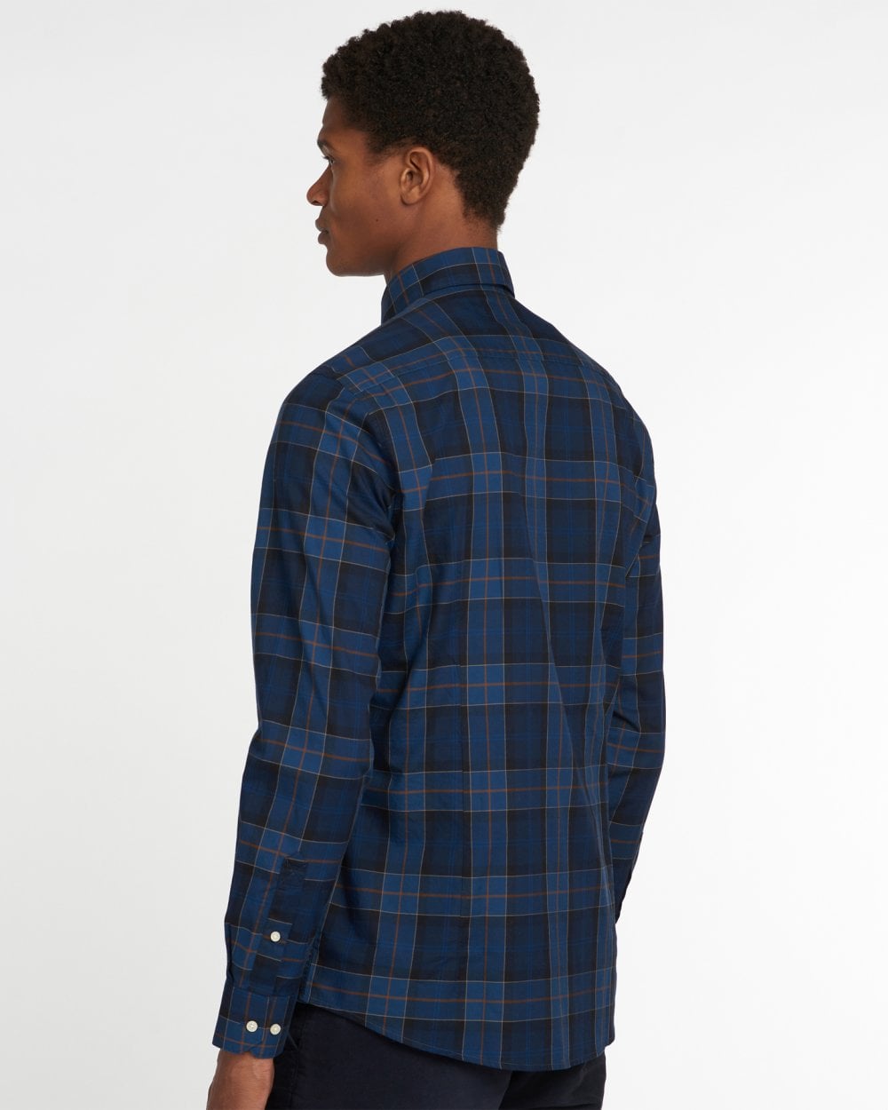 Barbour Wetherham Tailored Mens Shirt - Midnight Tartan