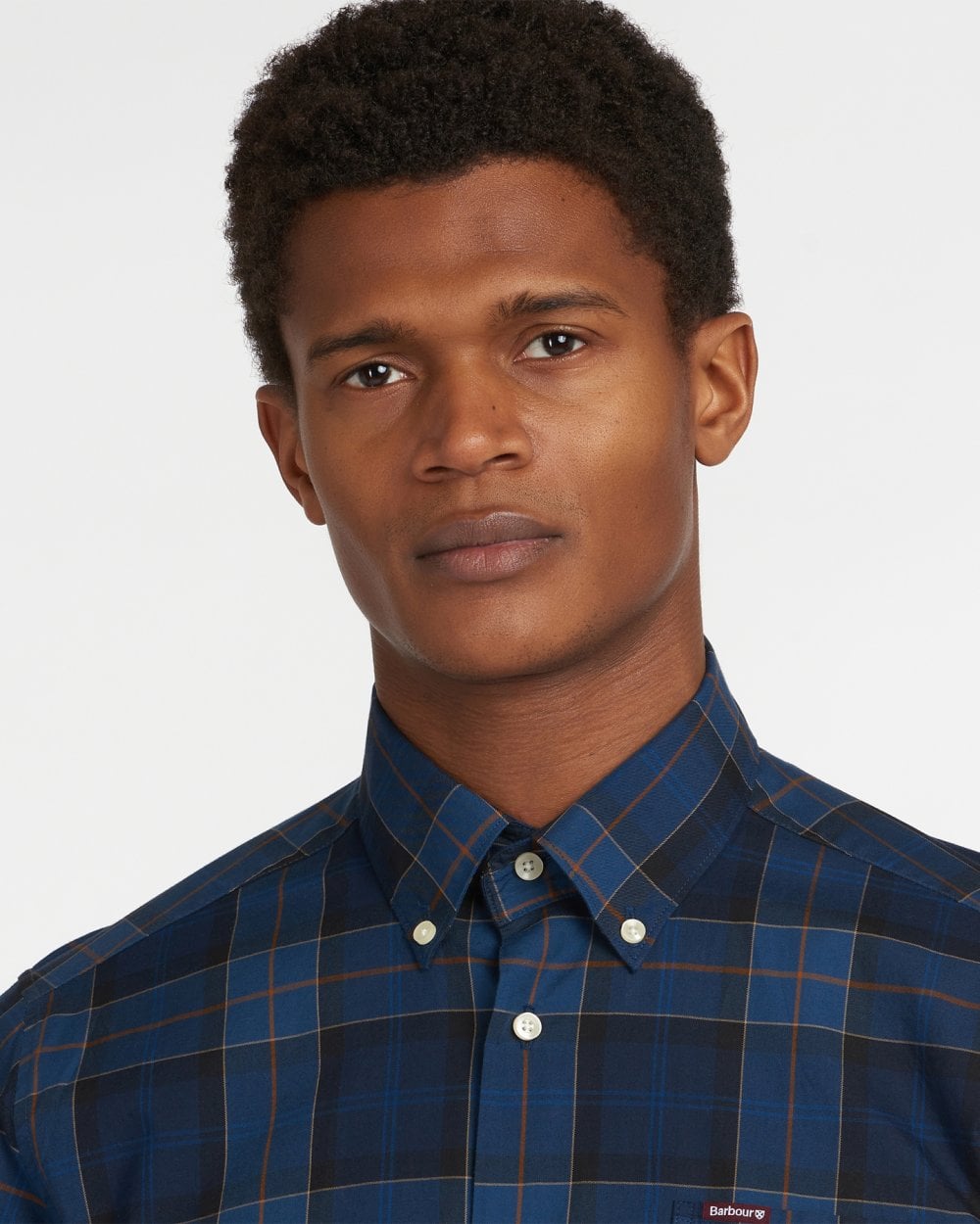 Barbour Wetherham Tailored Mens Shirt - Midnight Tartan
