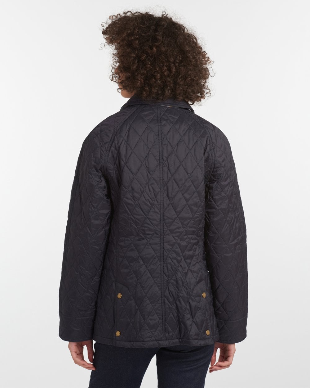 Barbour Summer Beadnell Womens Quilted Jacket - Navy