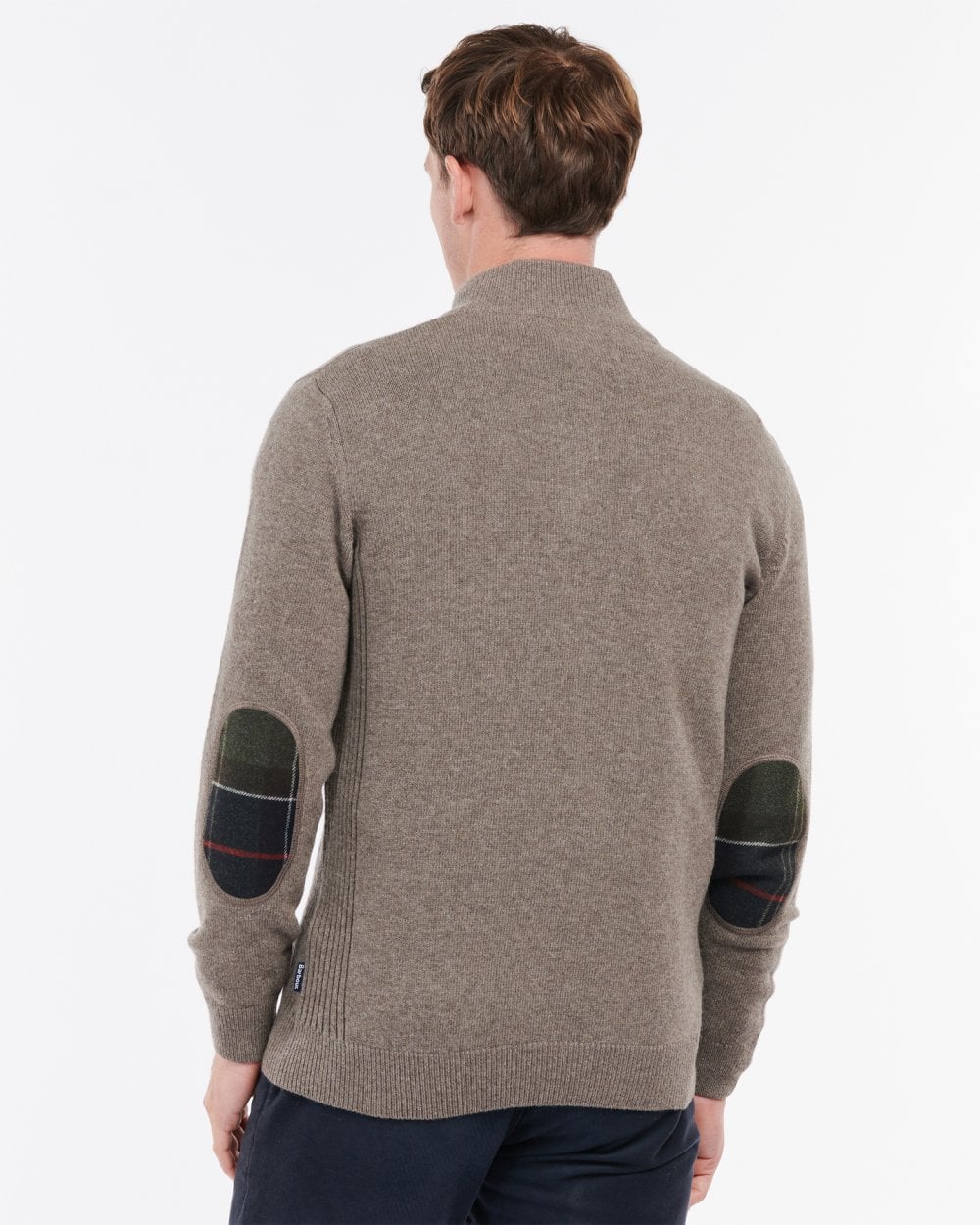 Barbour Holden Mens Half Zip - Military Marl