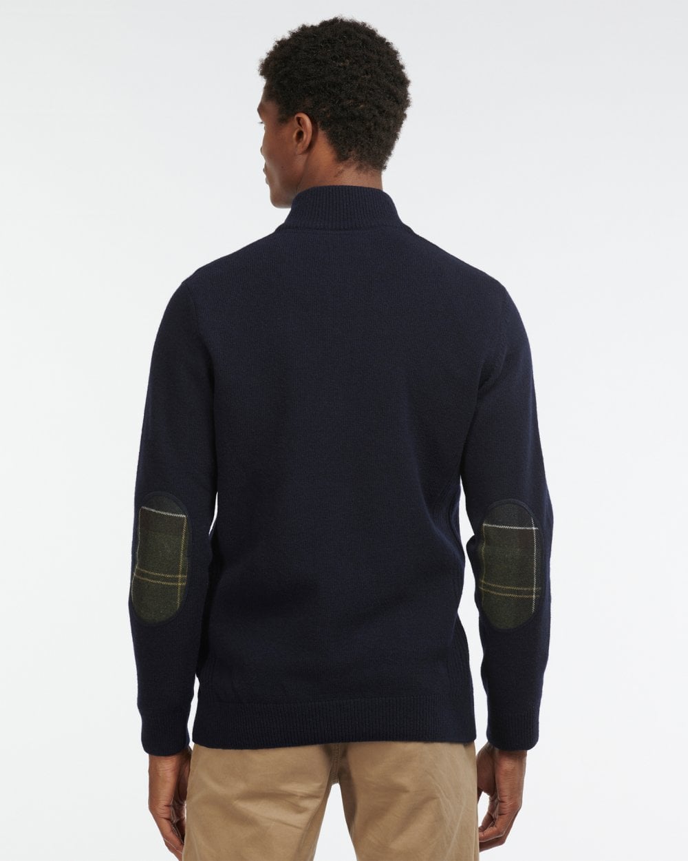 Barbour Holden Mens Half Zip - Navy