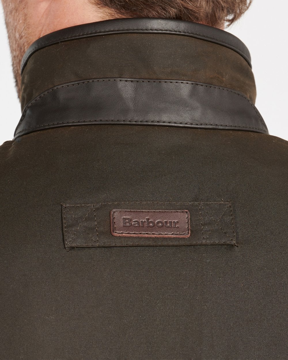 Barbour Hereford Mens Wax Jacket - Olive
