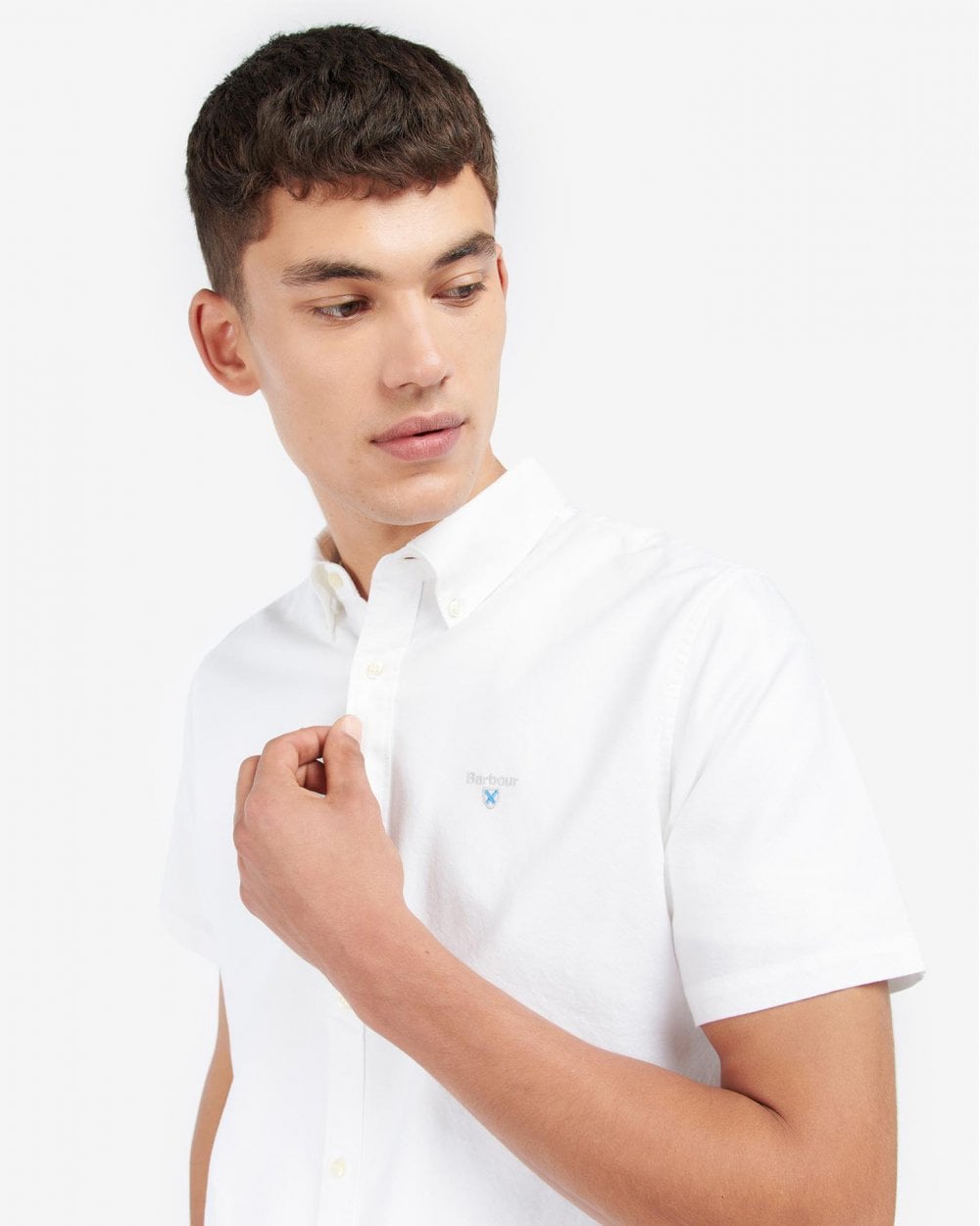 Barbour Oxtown Mens Tailored Shirt - White