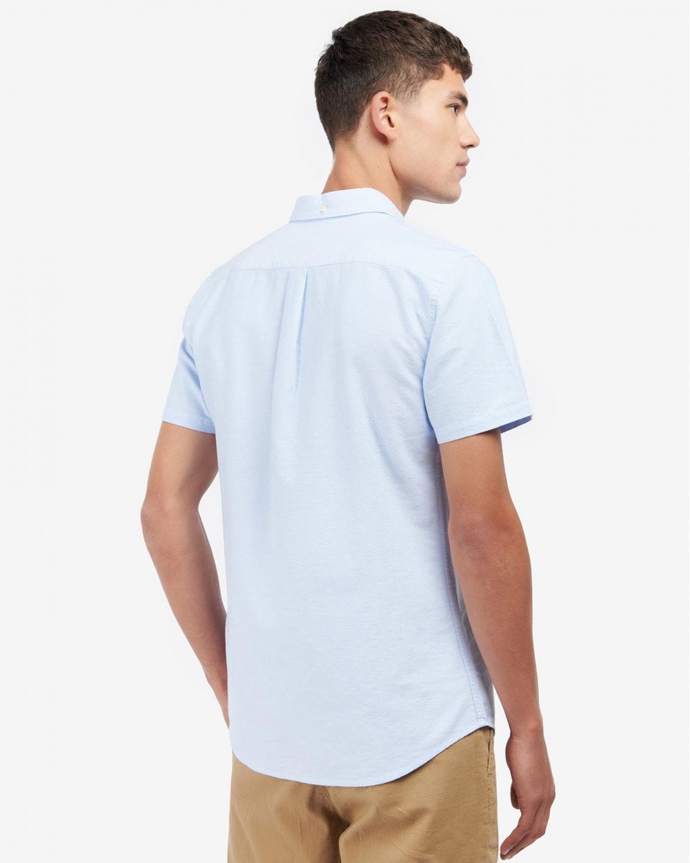 Barbour Oxtown Mens Tailored Shirt - Sky