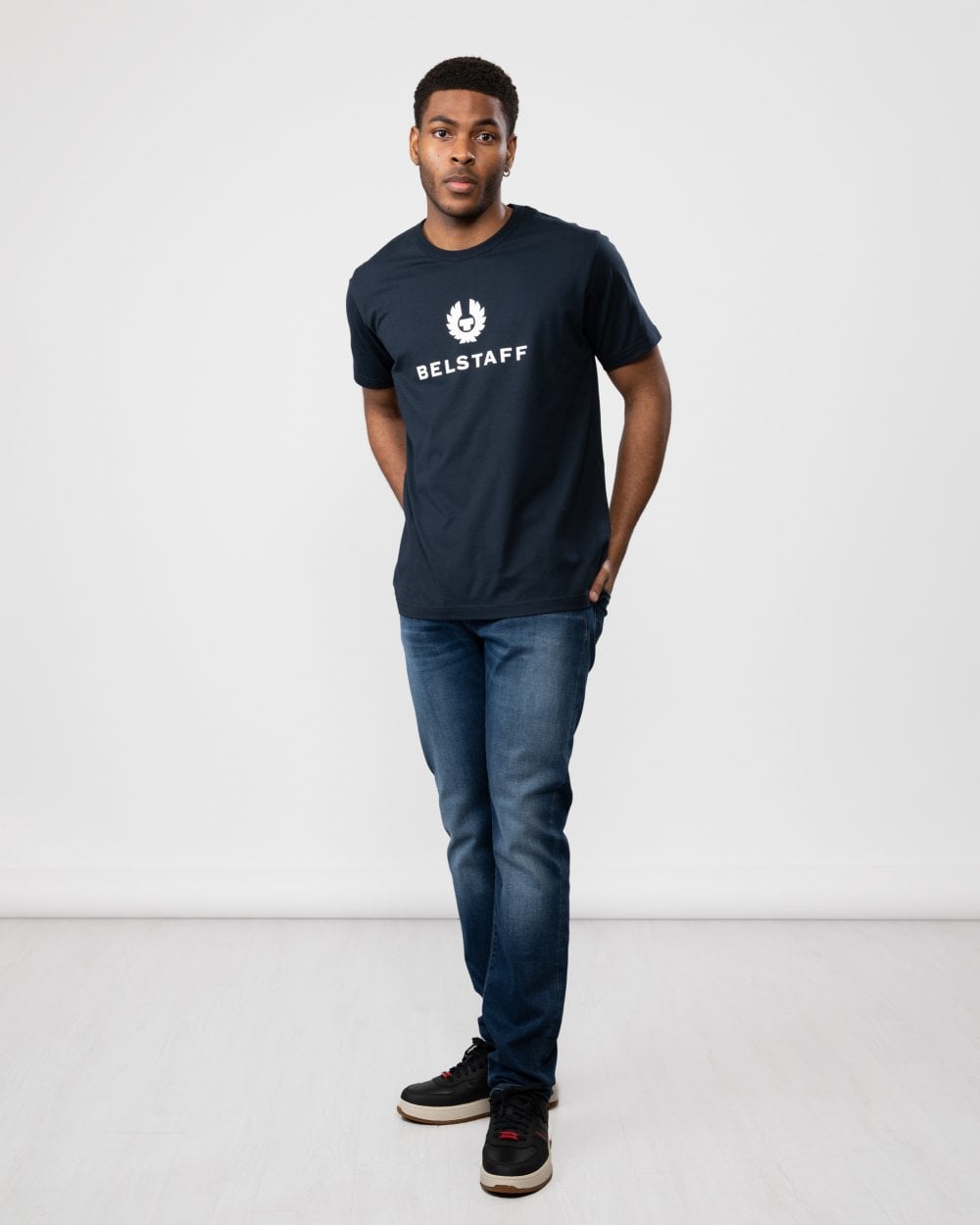 Belstaff Signature Mens T-Shirt - Dark Ink