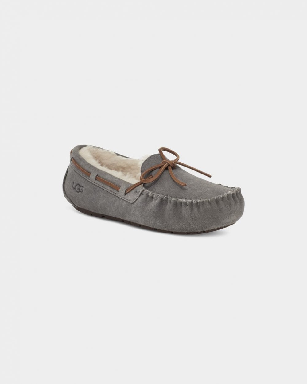 UGG Dakota Womens Moccasin Slippers - Pewter