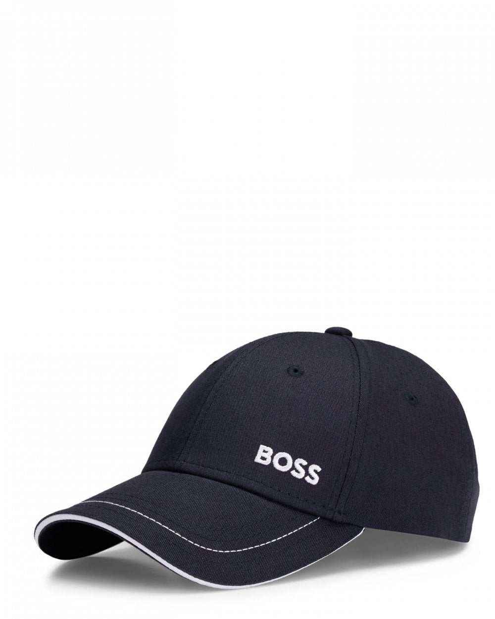BOSS Green Cap-1 Mens Cotton-Twill Cap With Logo Detail NOS - Dark Blue 402