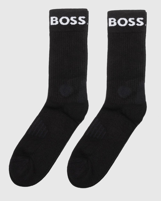 BOSS Green 2 Pack RS Sport Socks NOS - Black/White 001