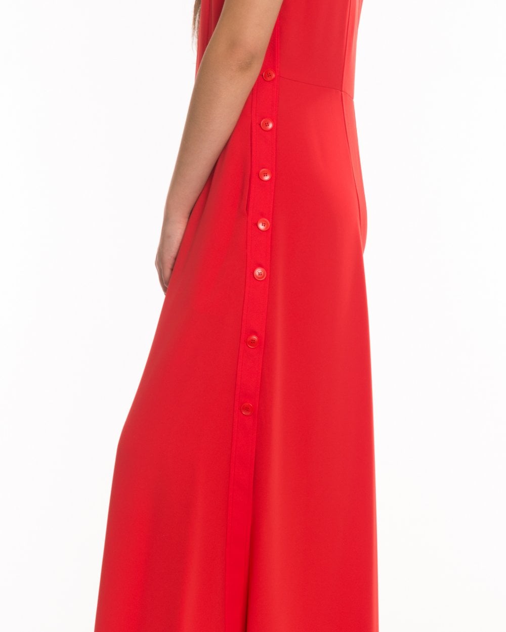Calvin Klein Smooth Twill Button NS Womens Dress