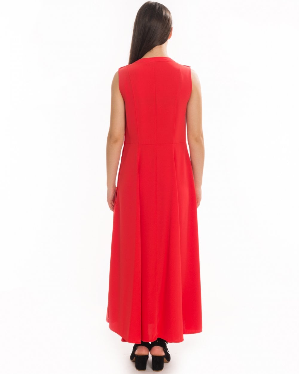 Calvin Klein Smooth Twill Button NS Womens Dress