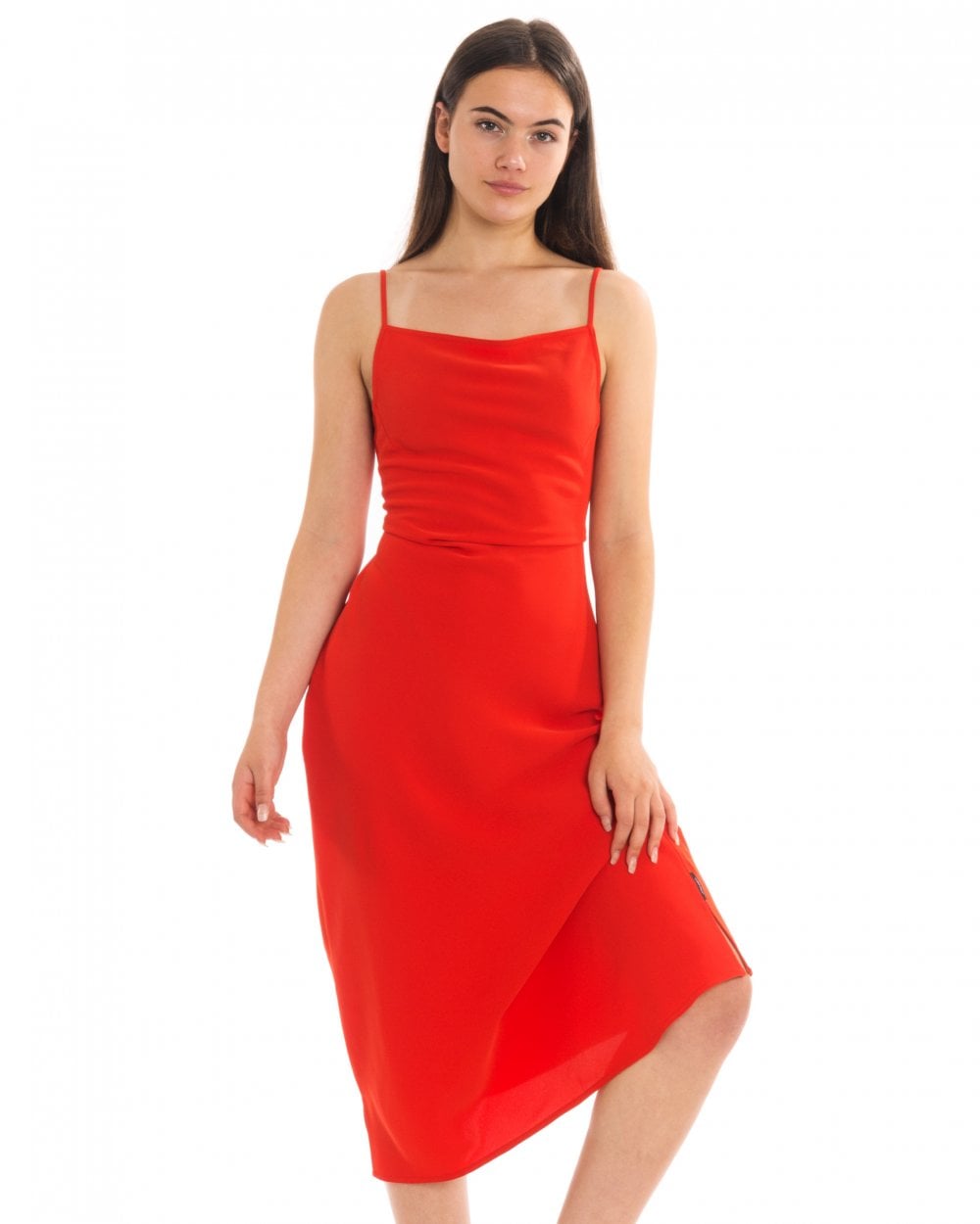 Calvin Klein Smooth Twill Cami NS Womens Dress