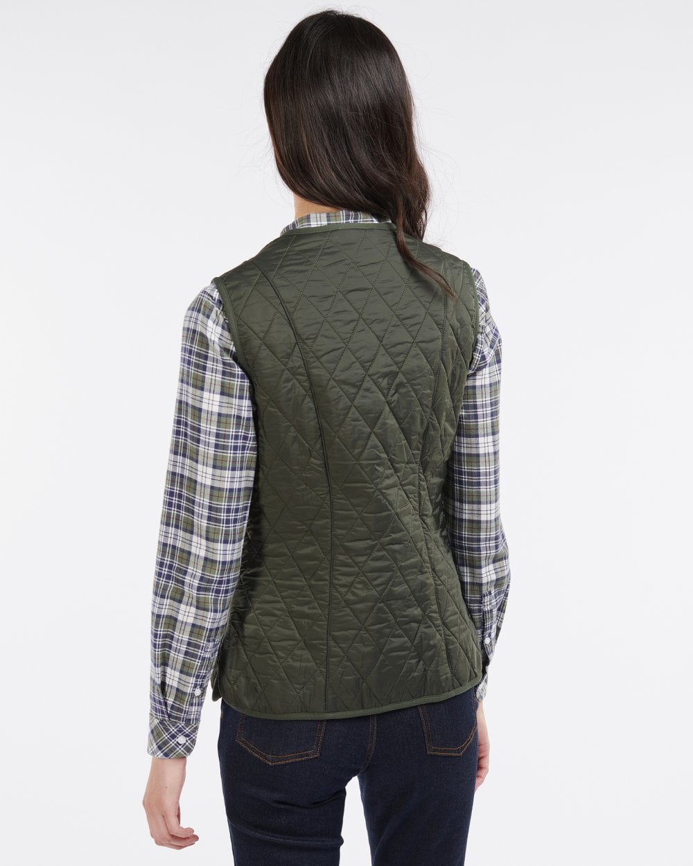 Barbour Fleece Betty Womens Interactive Liner - Dark Olive