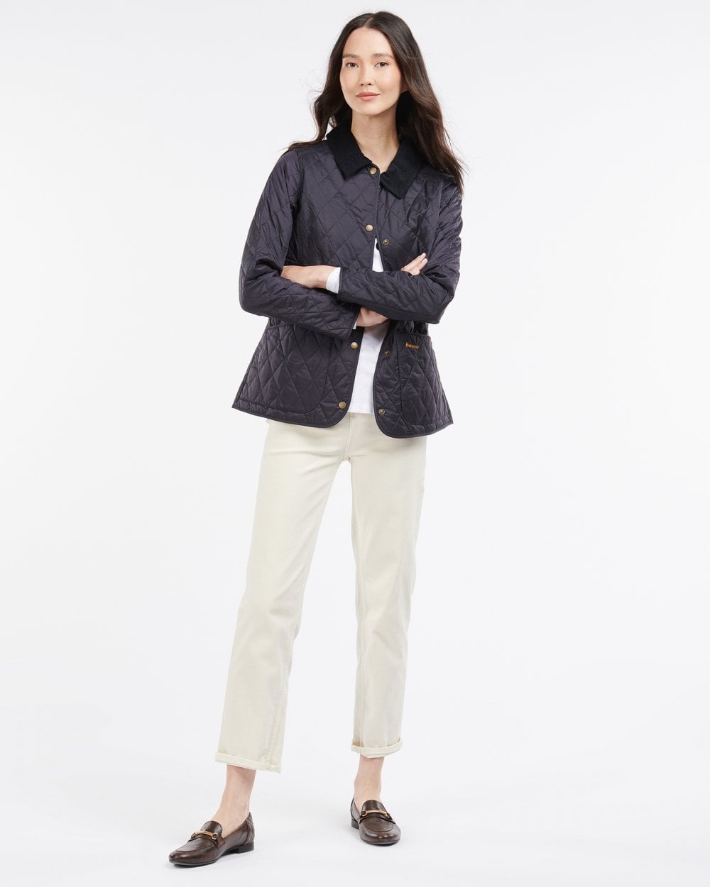 Barbour Annandale Quilted Womens Jacket - Navy
