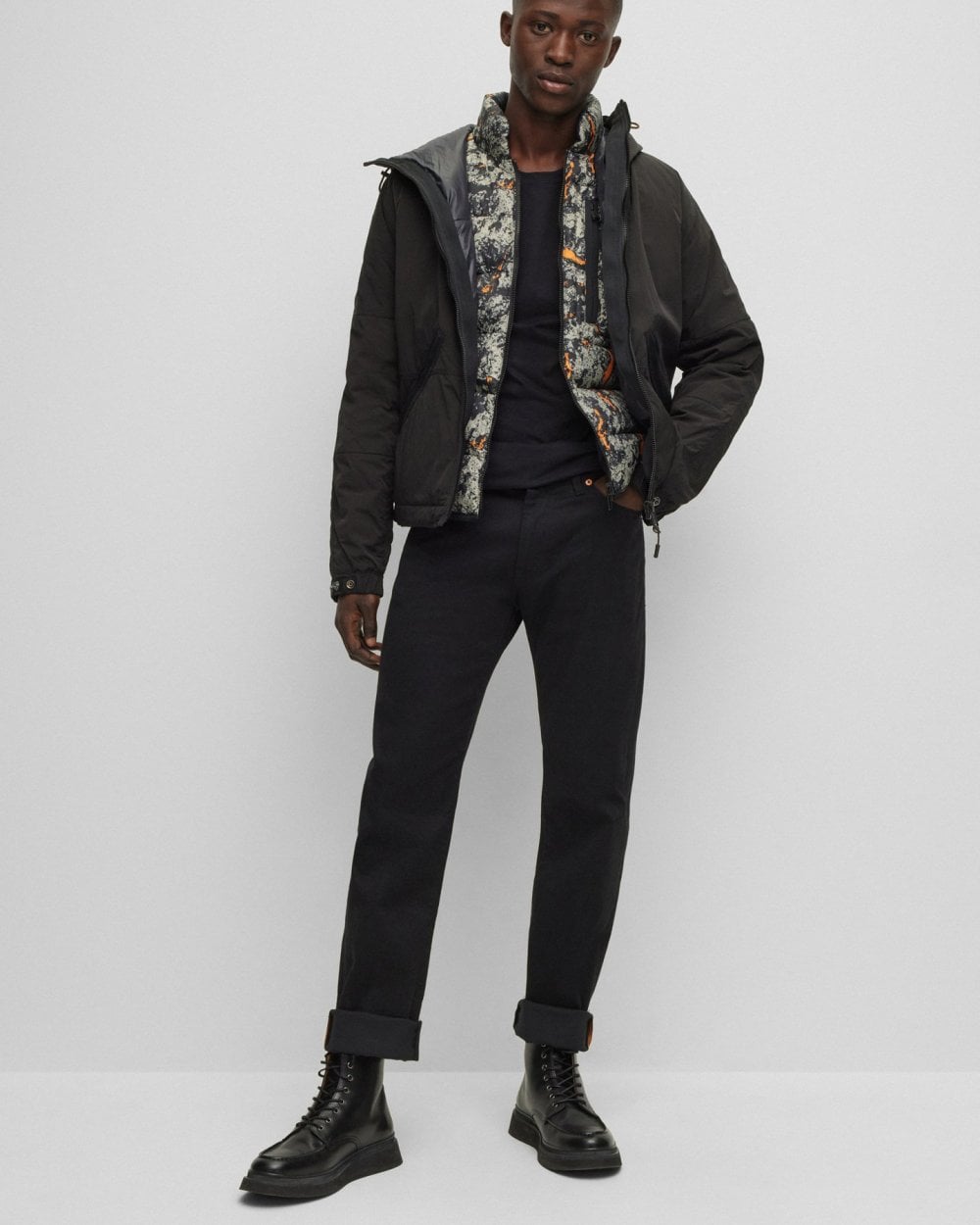 BOSS Orange BOSS Orange Maine BC-L-C Phantom Mens Jeans