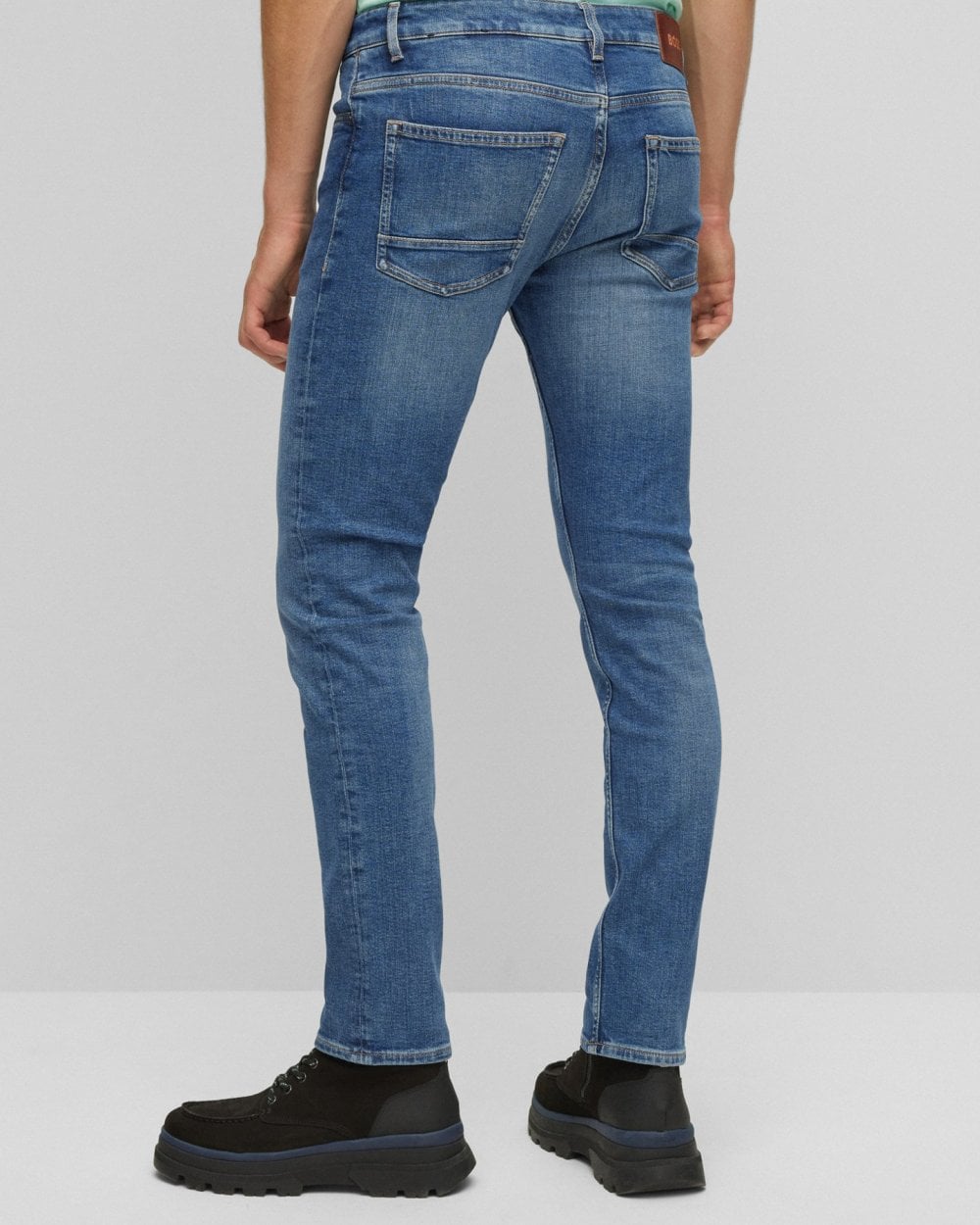 BOSS Orange BOSS Orange Delaware BC-L-C Aqua Mens Jeans