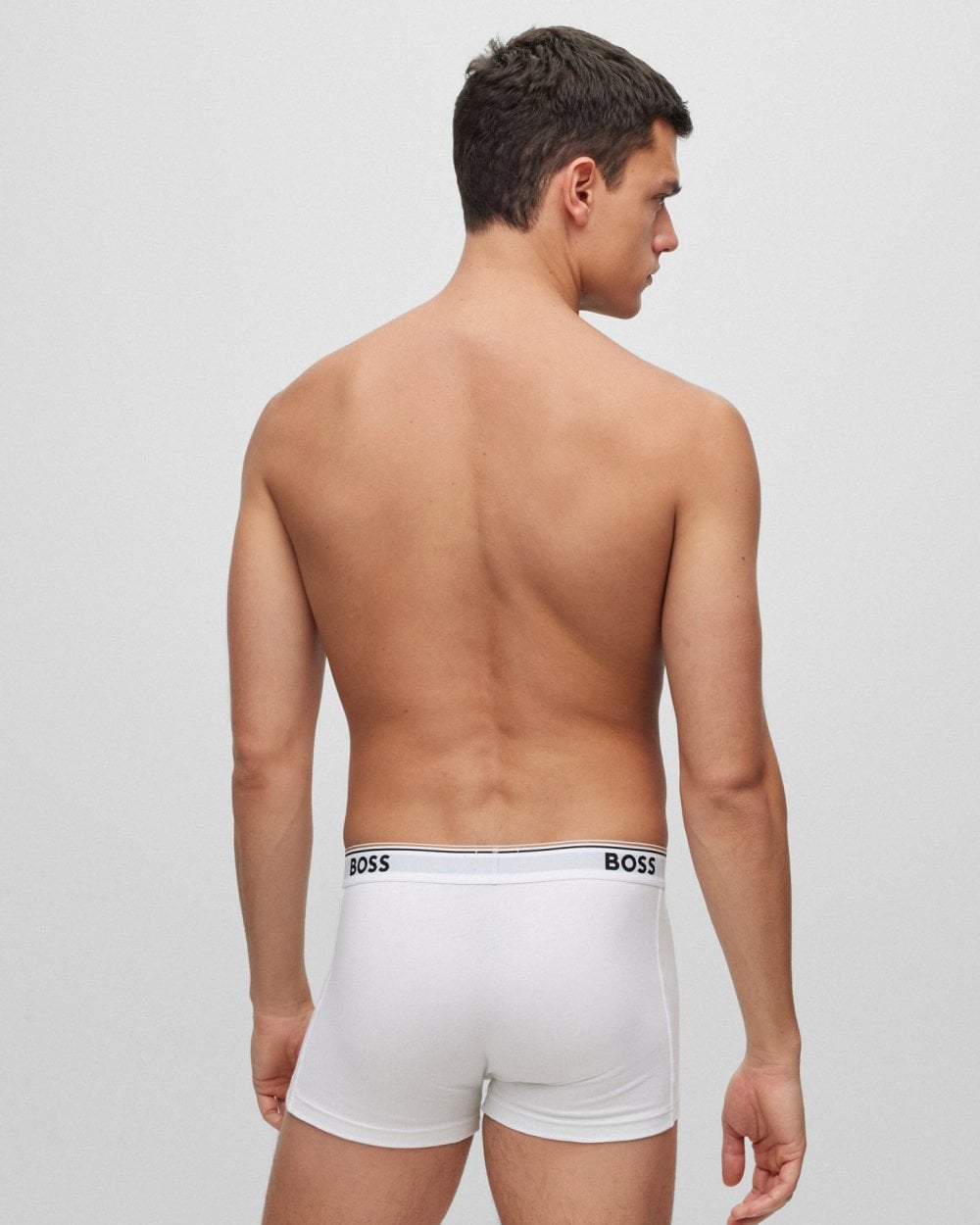 BOSS Orange 3 Pack Mens Power Trunks NOS - White 100