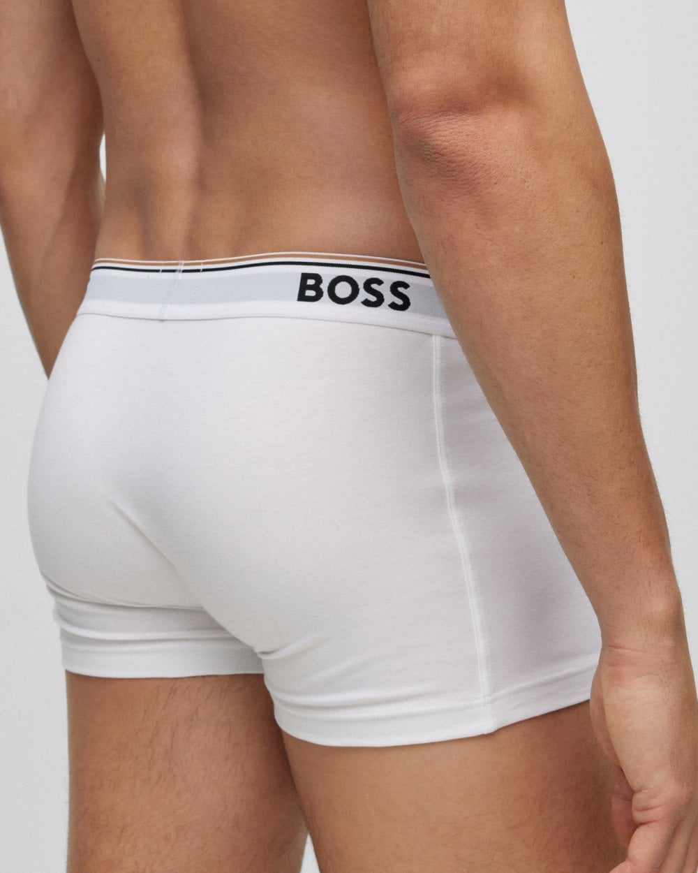BOSS Orange 3 Pack Mens Power Trunks NOS - White 100